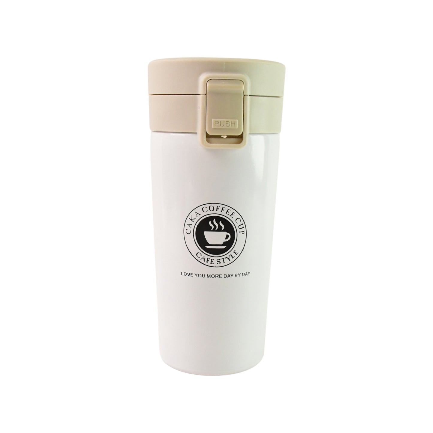 Stainless Steel Vacuum Insulated Coffee Flask With Flip Lock Lid (400ml  1 Pc) - Happy Price - Image 5
