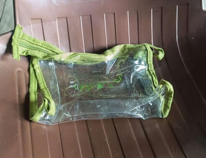 Transparent Zipper Closing Pouch (1 Pc) - Happy Price - Image 7