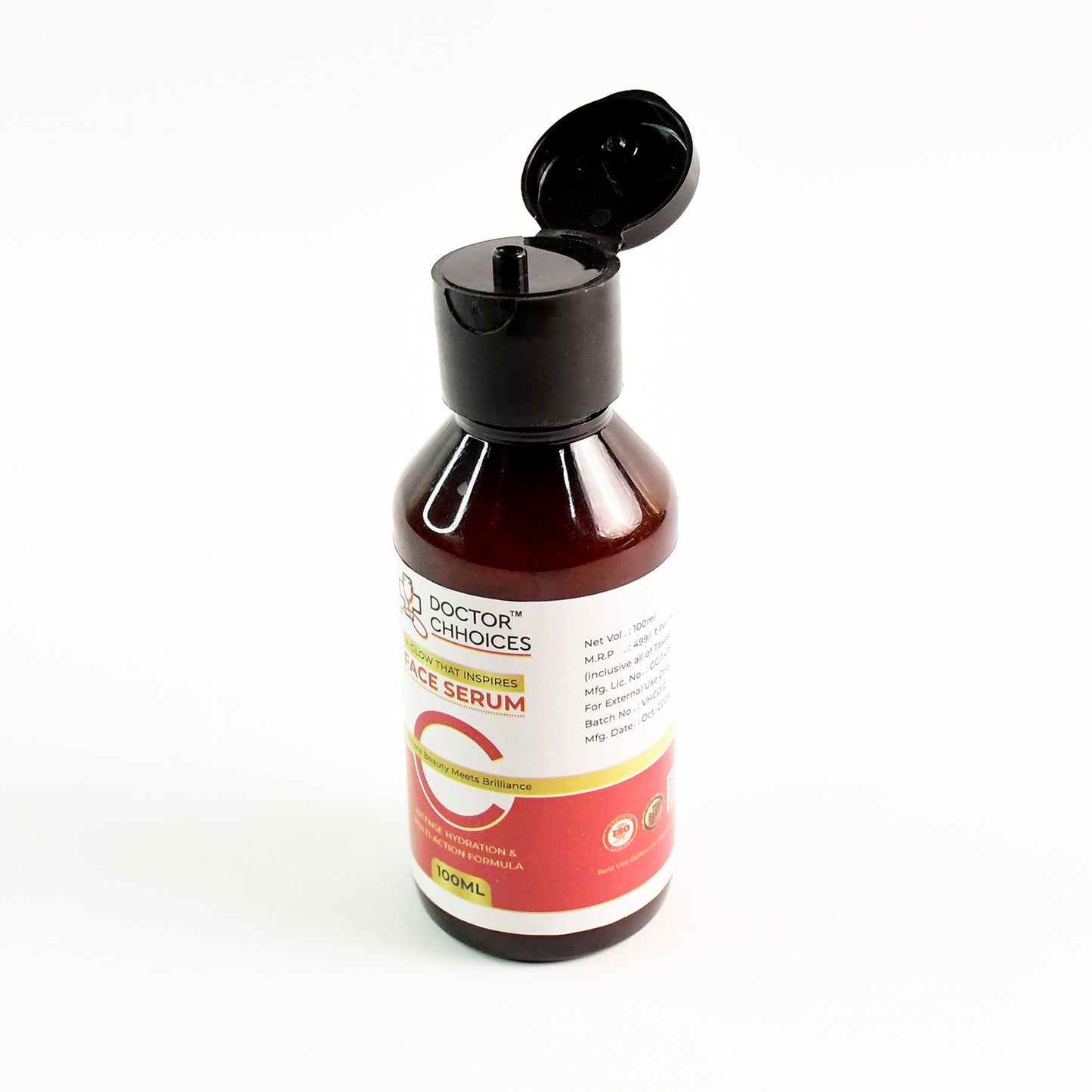 Vitamin C Face Serum 100ml for Glowing & Hydrated Skin (1 Pc)