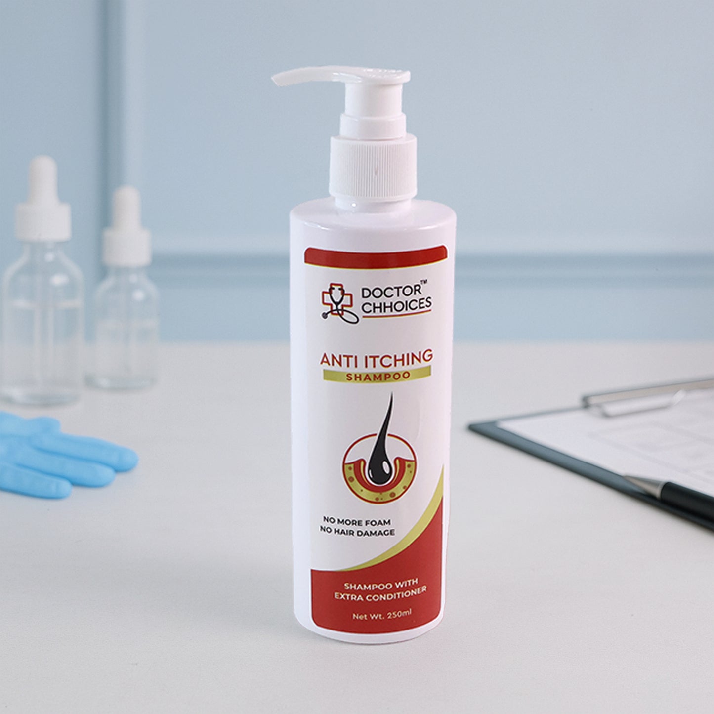 Doctor Chhoices Anti-Itching Shampoo with Conditioner, 250ml