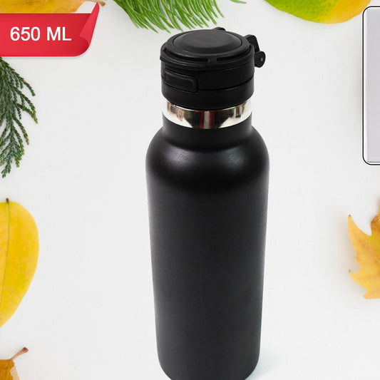 Water Bottle For Kids  Insulated Stainless Steel Bottle (650 Ml  1 Pc) - Happy Price - Image 1
