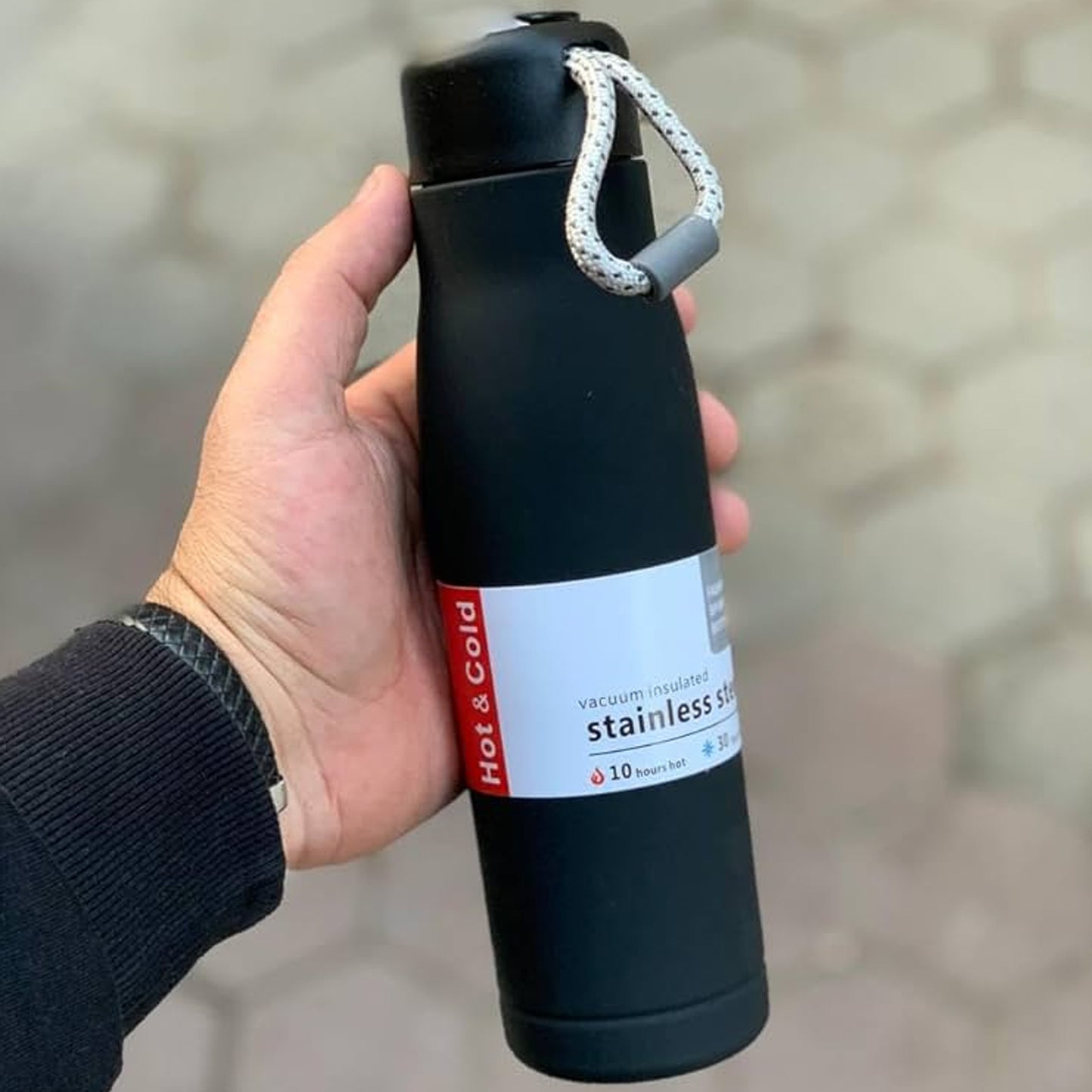 Double Wall Vacuum Insulated Water Bottle (550 Ml) - Happy Price - Image 5