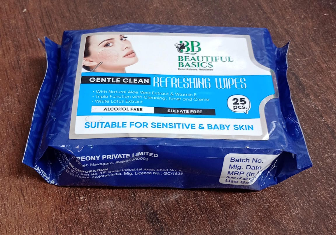 Refreshing Wet Wipes For Face  Facial Cleansing  Refreshing  Skin Hydration Soothing For Skin  Ph Balance  Alcohol Free  Nourishing With Fruit Extract  25 Wipes - Happy Price - Image 7