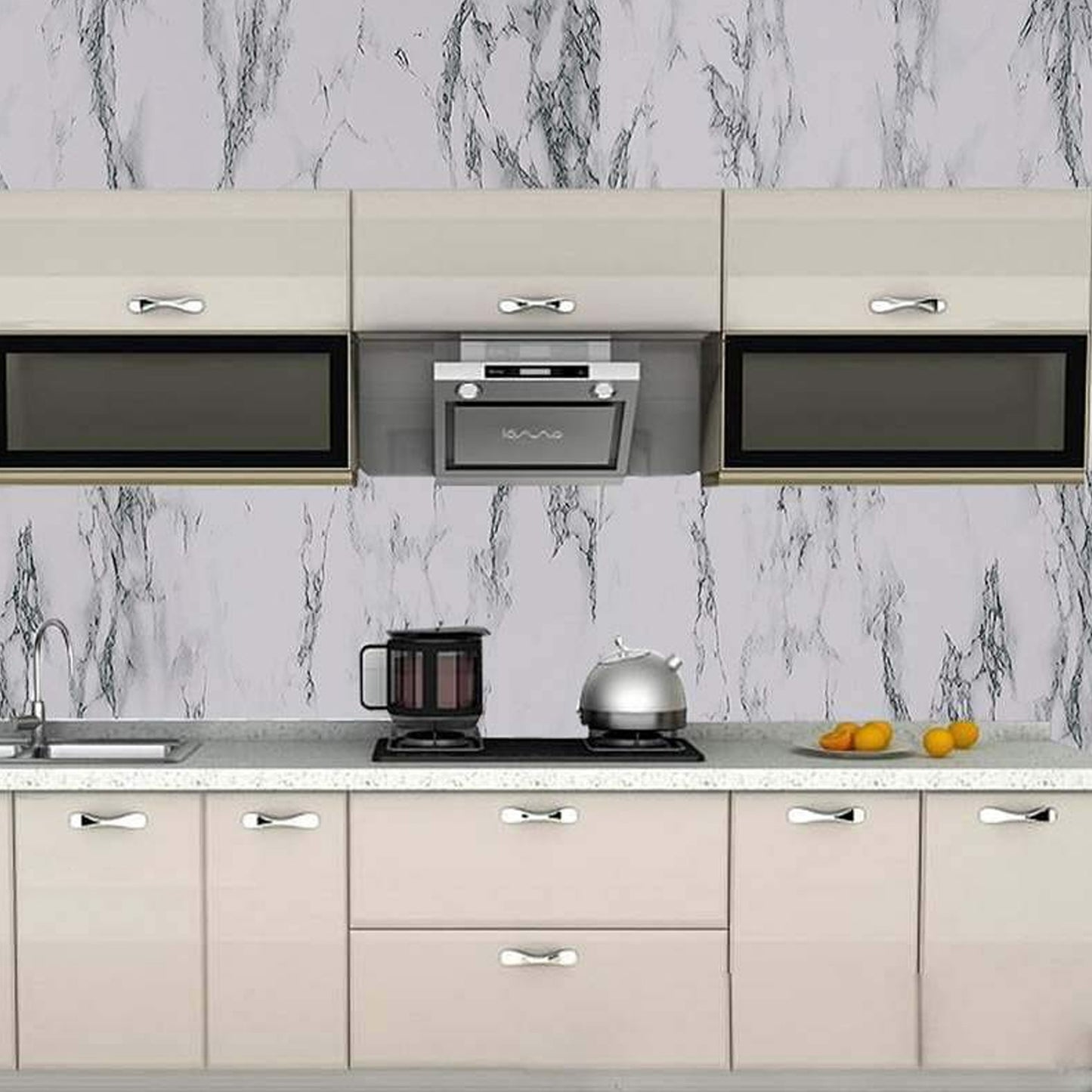 Adhesive Kitchen Wallpaper (2m X 60 Cm) - Happy Price - Image 4