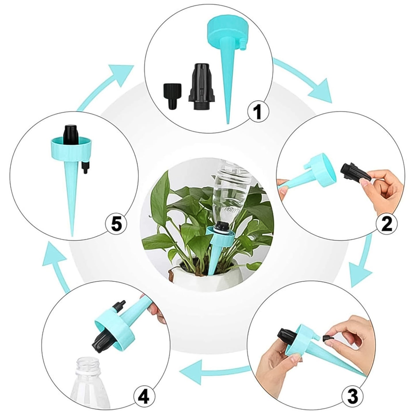 Auto Plant Watering Devices (1 Pc  Mix Color) - Happy Price - Image 3