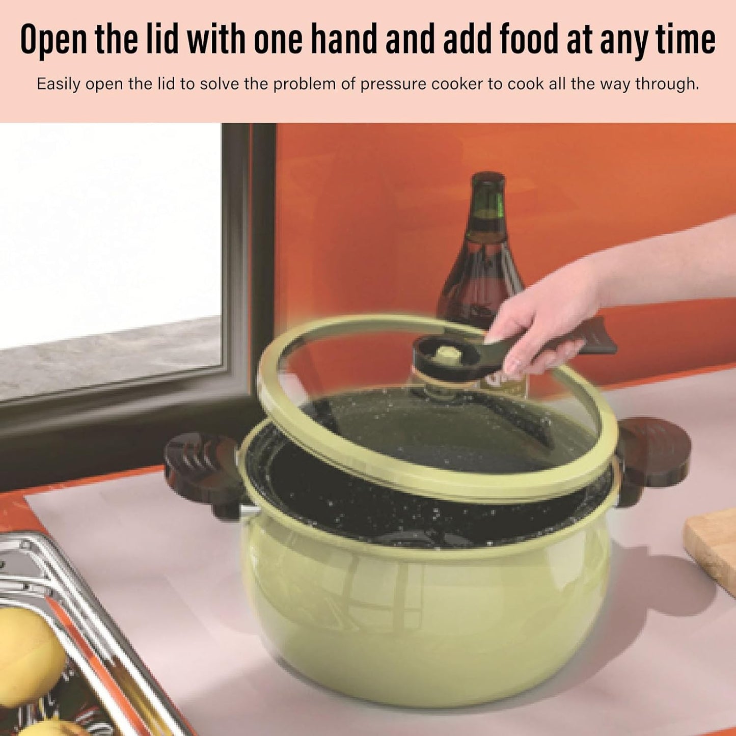 Pressure Cooker Valve  Handle Kitchen Tool Plastic Handle  Valve (1 Pc) - Happy Price - Image 6