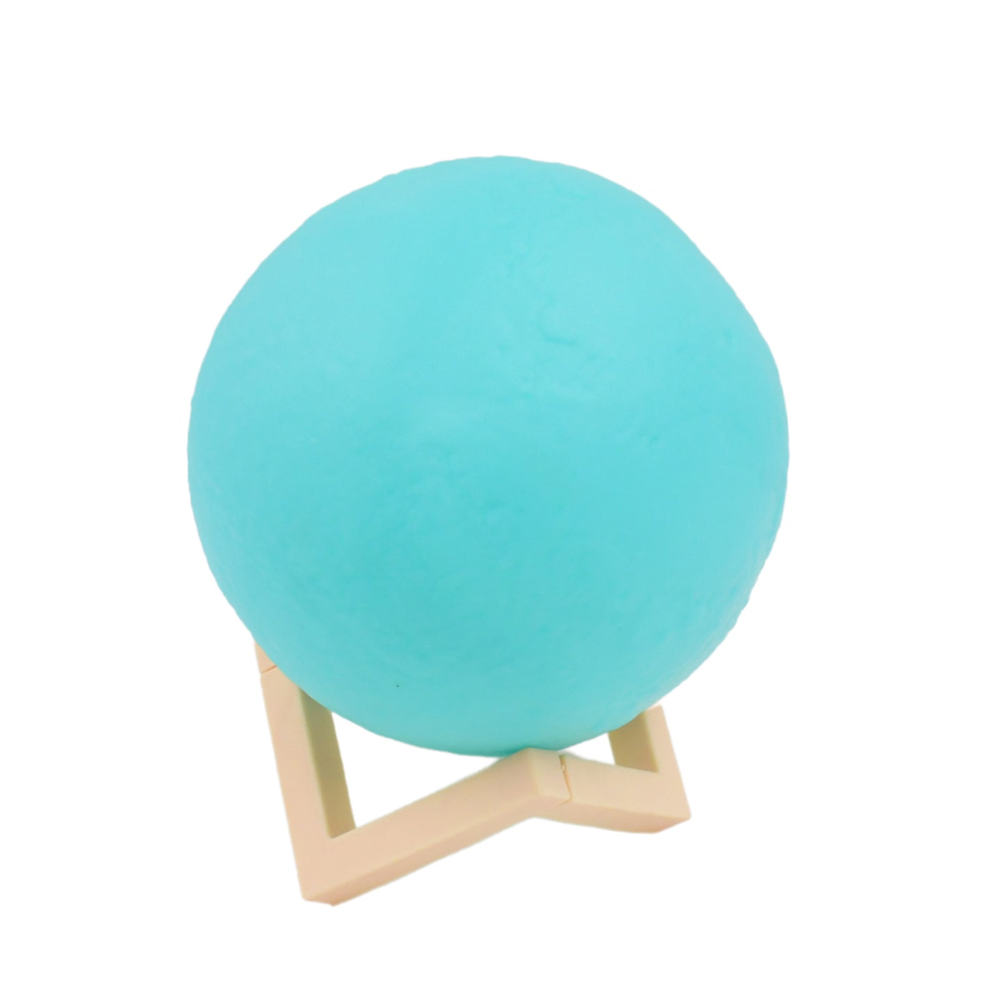 Moon Night Lamp Blue Color With Plastic Stand (15 X12 Cm  1 Pc) - Happy Price - Image 4