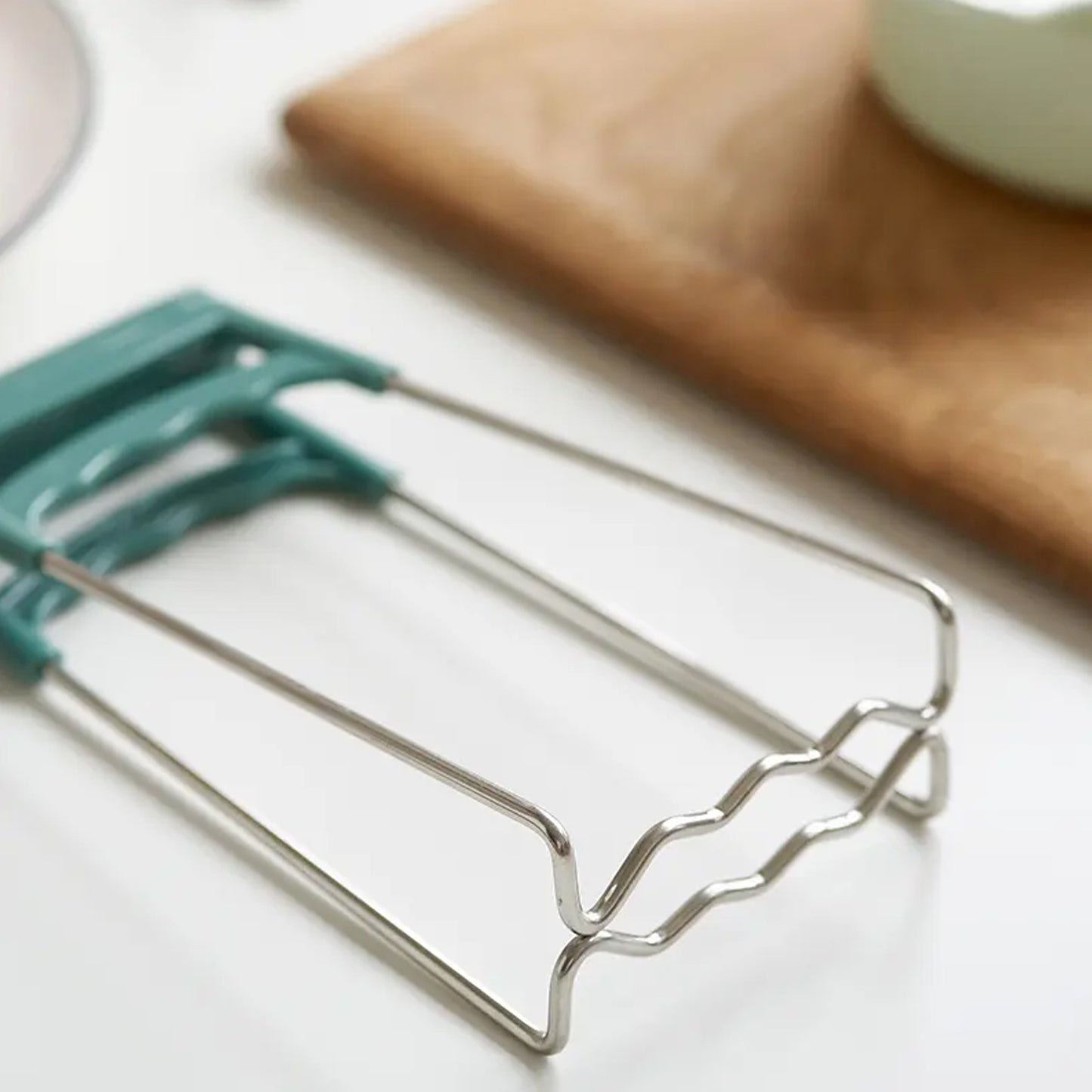 Kitchen Tongs Bowls Clip Wearresistant Bowls Plates Clip Lifter For Restaurants For Kitchen (1 Pc) - Happy Price - Image 5