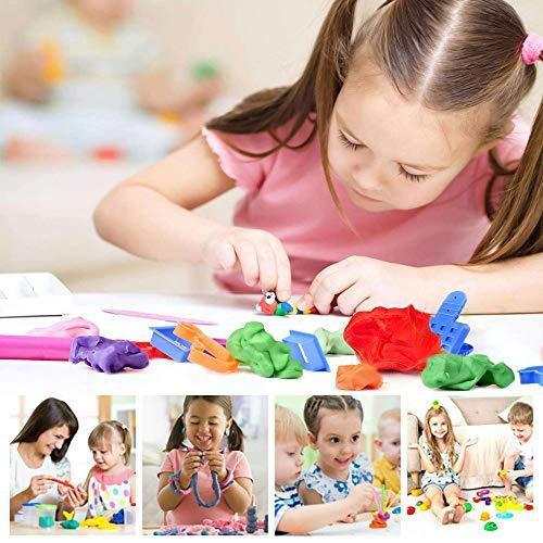 Non-toxic Creative 30 Dough Clay 5 Different Colors (Pack Of 6 Pcs) - Happy Price - Image 2