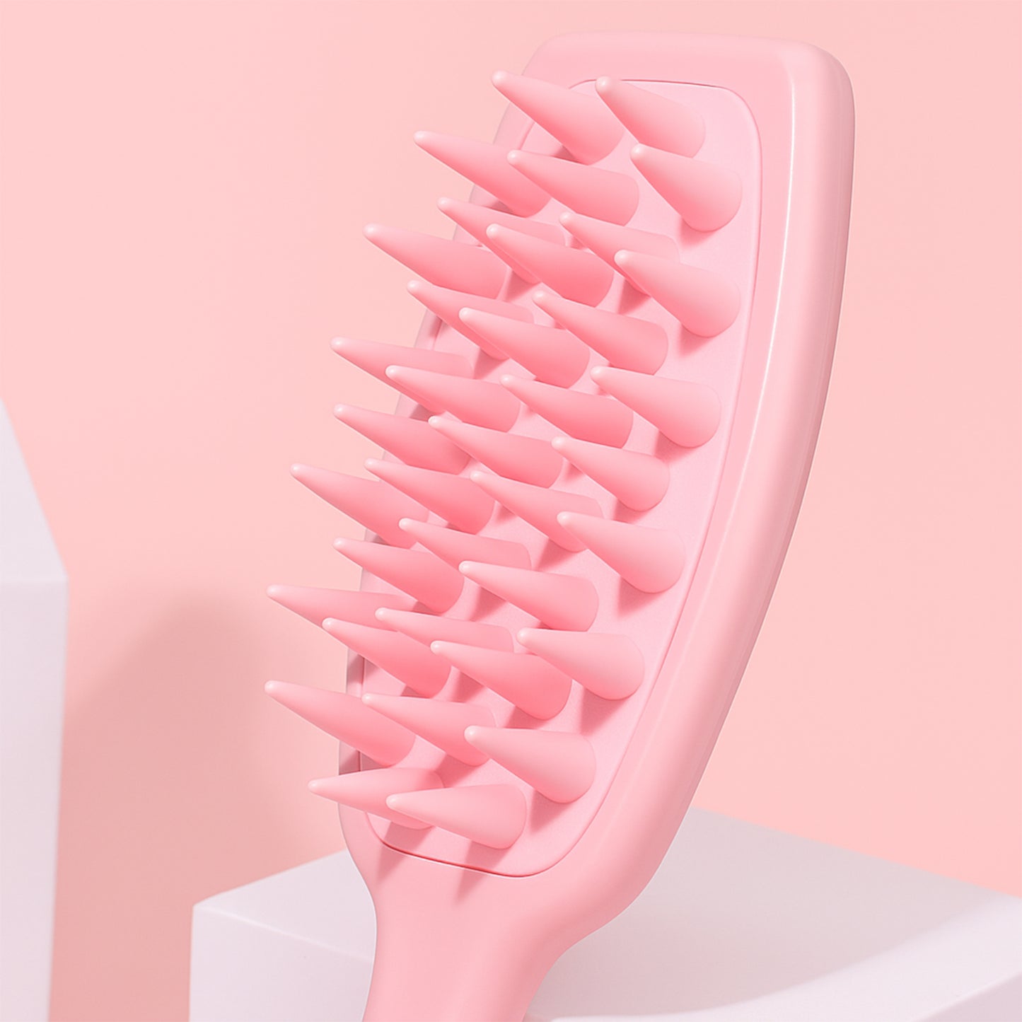 Multipurpose Silicone Scalp Massager Shampoo Brush (1 Pc) - Happy Price - Image 4
