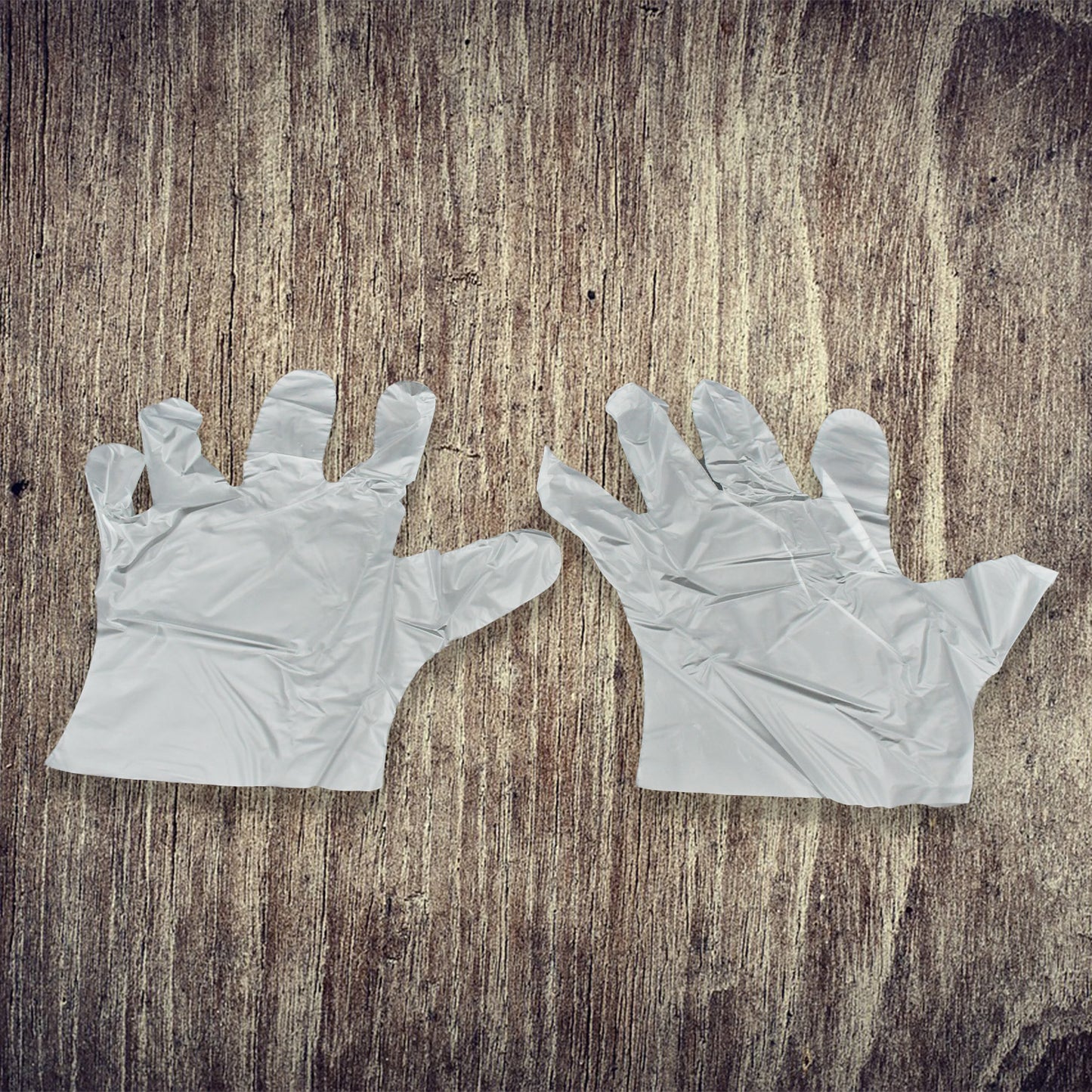 Large Size Plastic Transparent Disposable Clear Plastic Hand Gloves For Home Kitchen Hotels Hospitals Clinics Beauty Parlor Saloons (100 Pcs) - Happy Price - Image 6