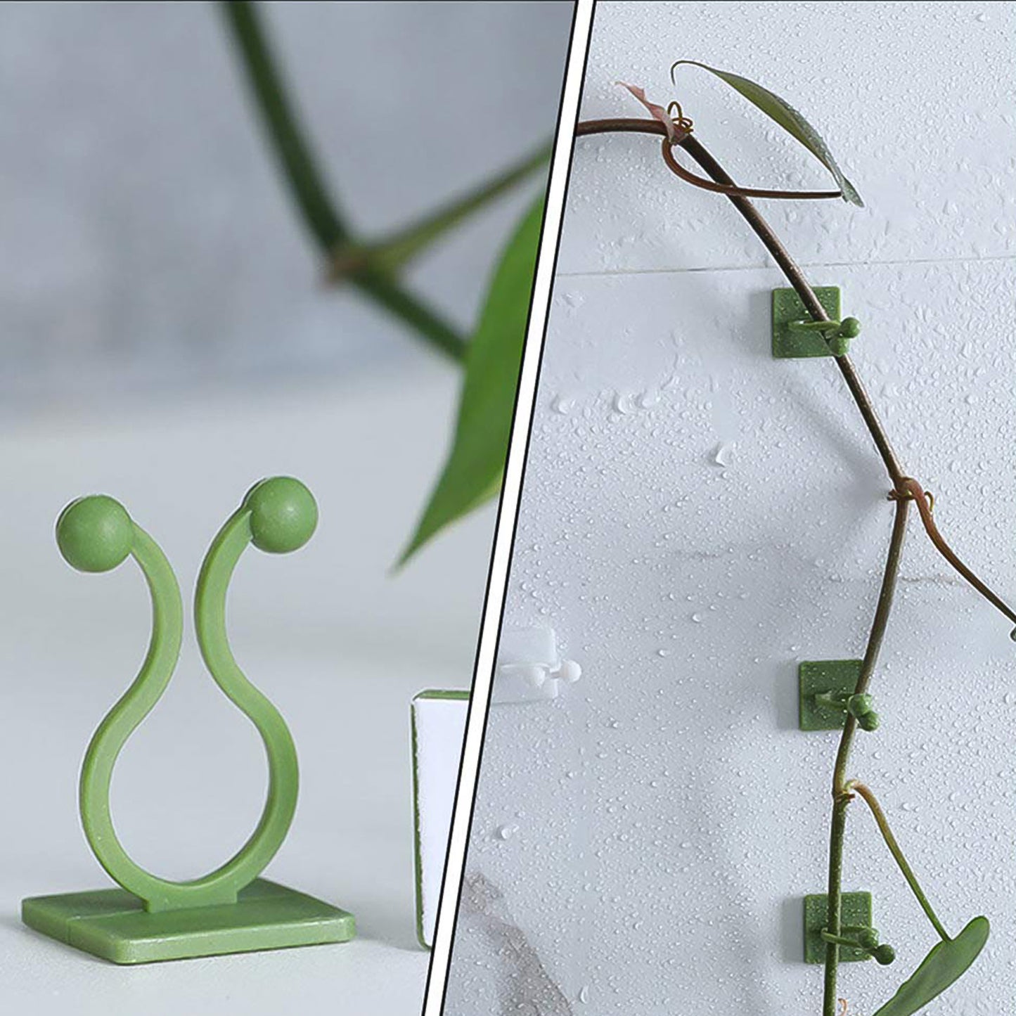 Plant Climbing Wall Fixture Clip Self-adhesive Hook (200 Pcs Set) - Happy Price - Image 3
