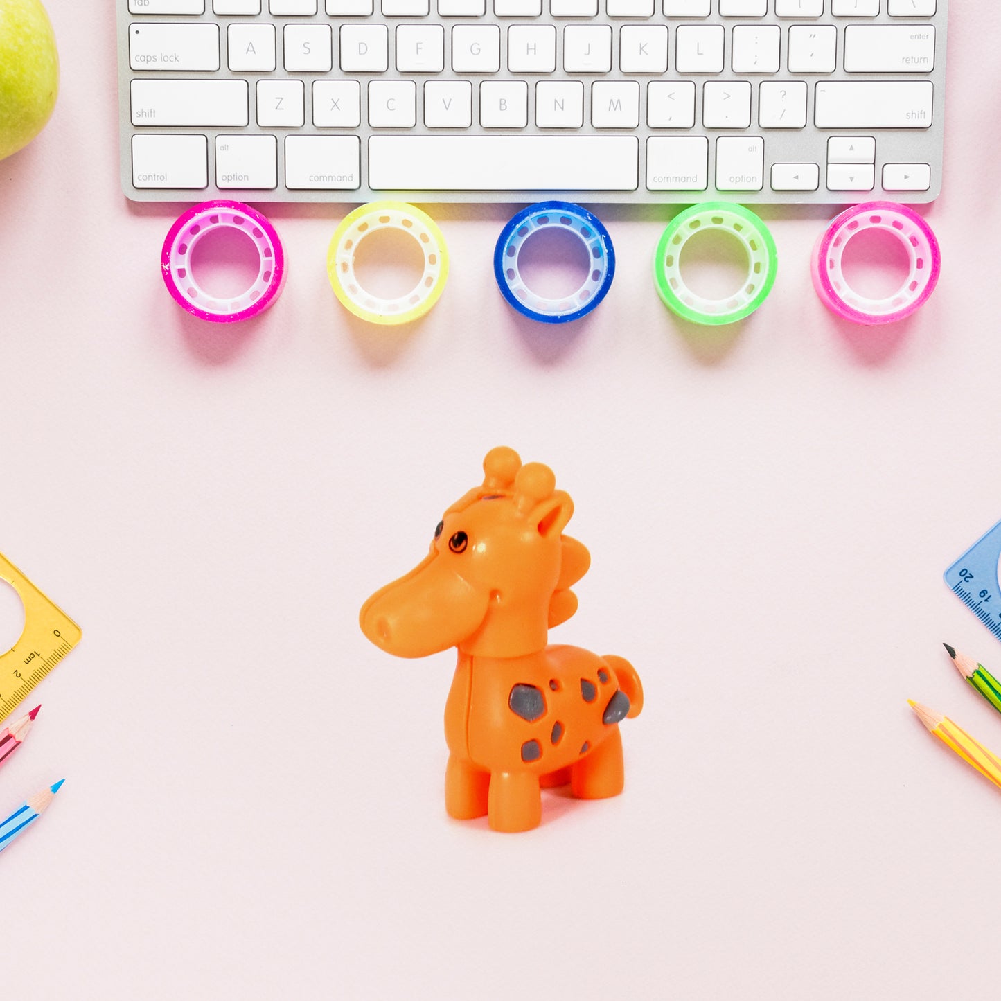 Extandable Giraffe Toy Cute Looking Giraffe With Extandable Neck - Happy Price - Image 3