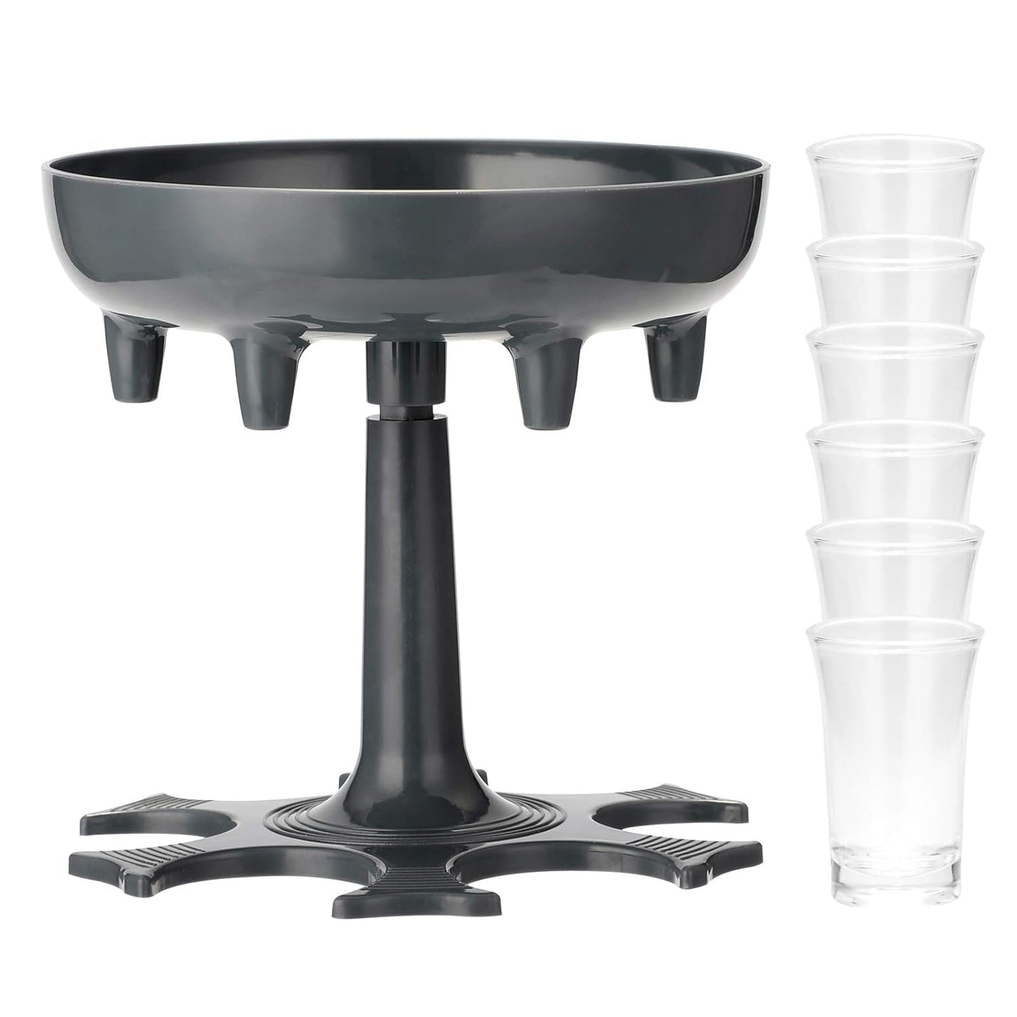 6 Shot Win Glass Dispensers With Tray  6 Pcs Glass - Happy Price - Image 4