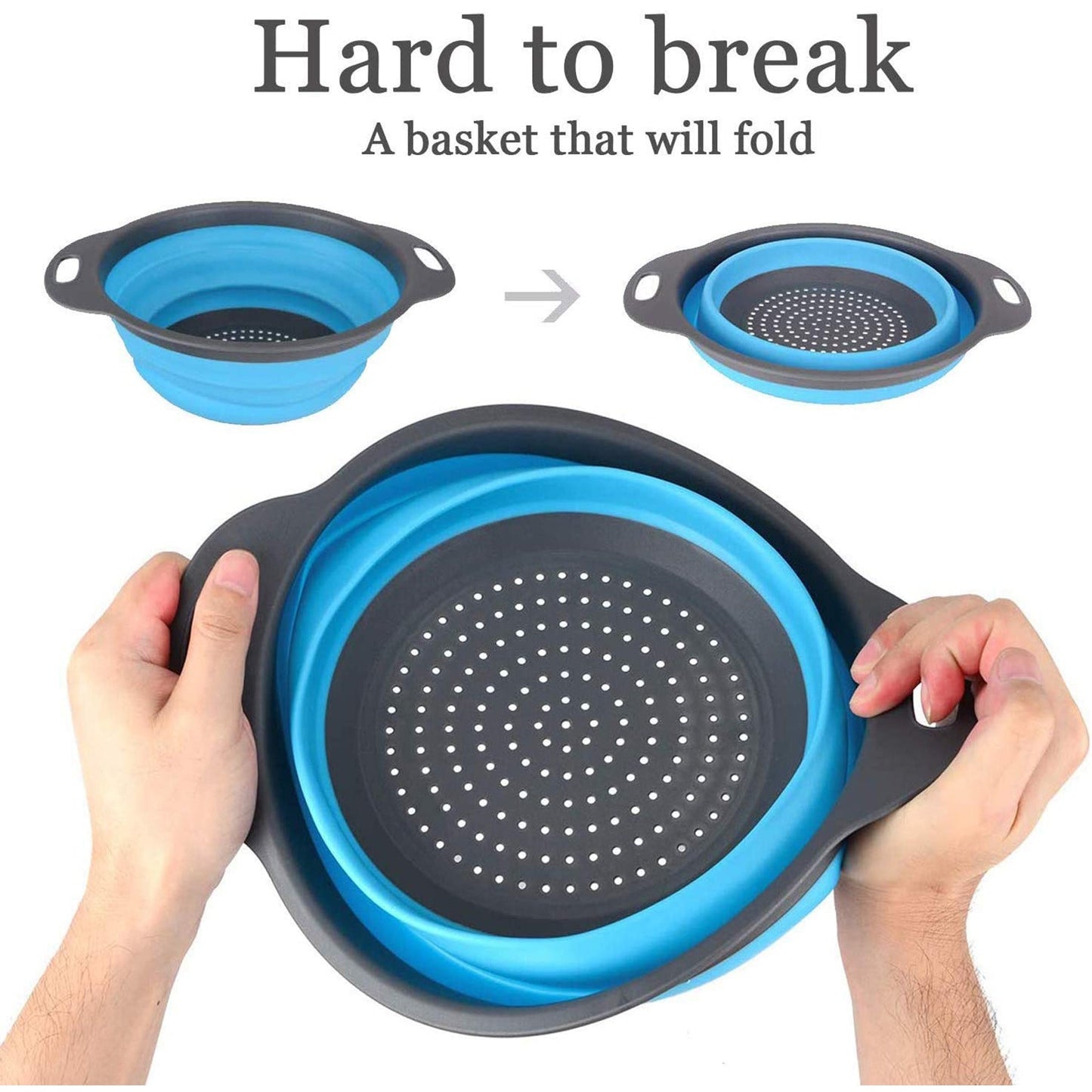Round Sili Strain Used In All Kinds Of Household And Official Kitchen Purposes As A Foldable Utensil. - Happy Price - Image 2