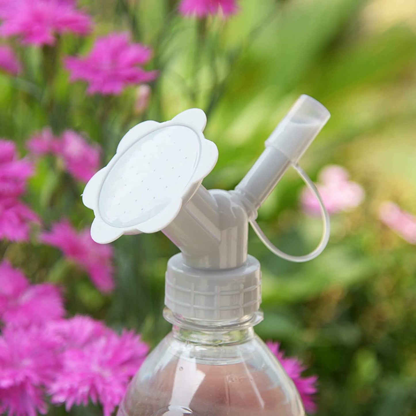 2 In 1 Bottle Cap Sprinkler Dual Head Bottle Watering Spout Double Ended Bottle Watering Nozzle  Watering Can Nozzle For Indoor Seedlings Plant Garden Tool - Happy Price - Image 7