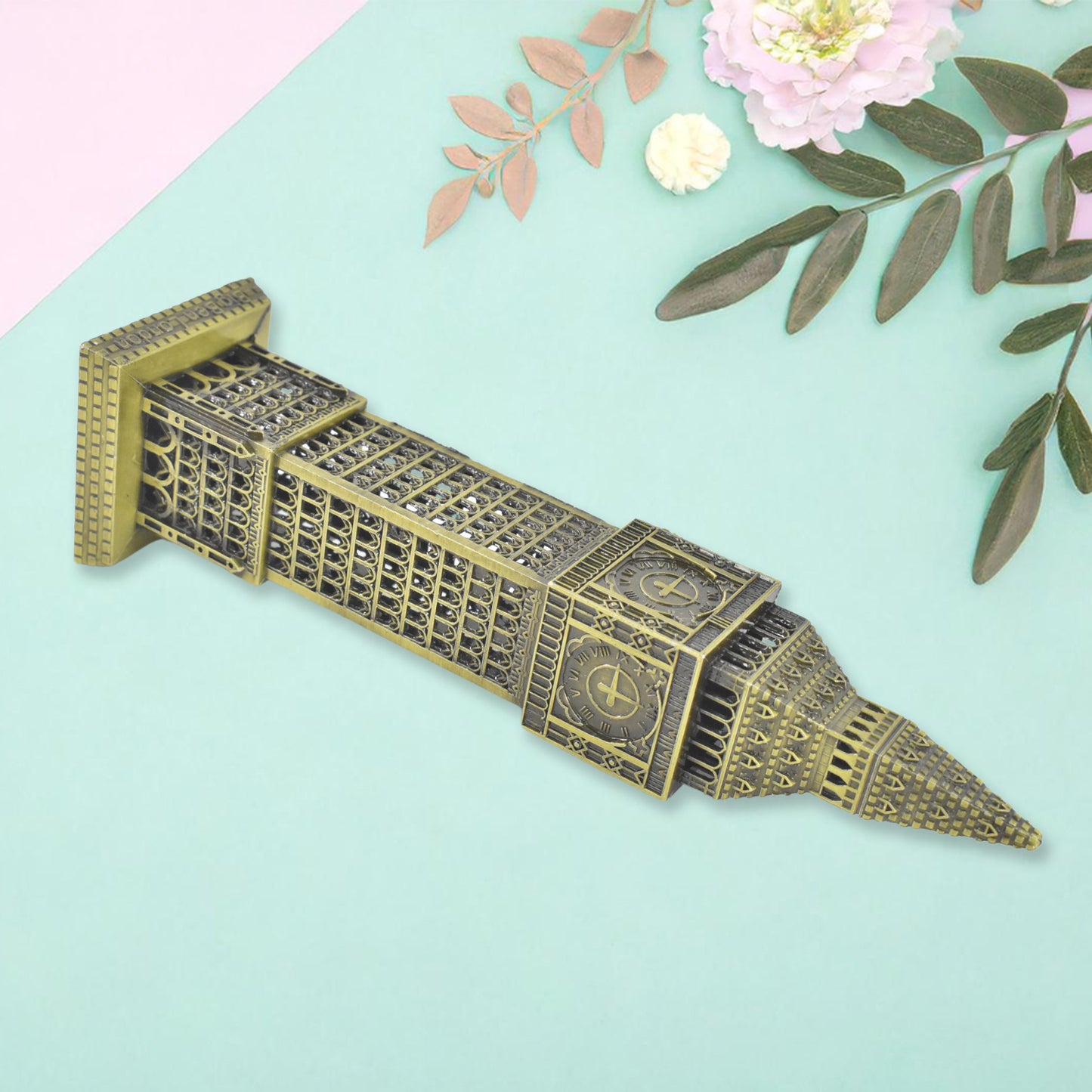 Big Ben London Clock Tower Miniature Metal Statue - Elegant Home Decor And Perfect Gifting Option - Happy Price - Image 4