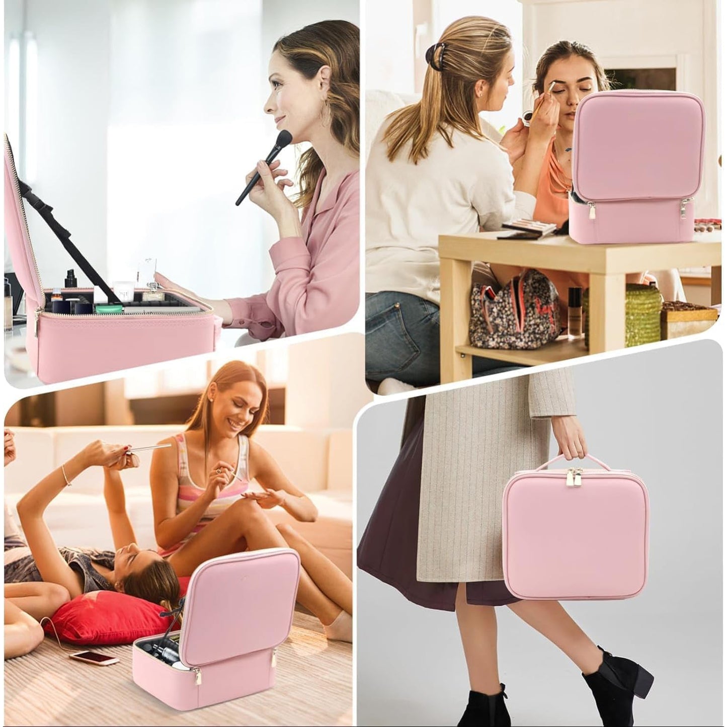 Premium Led Light Makeup Organizer Box - Happy Price - Image 5
