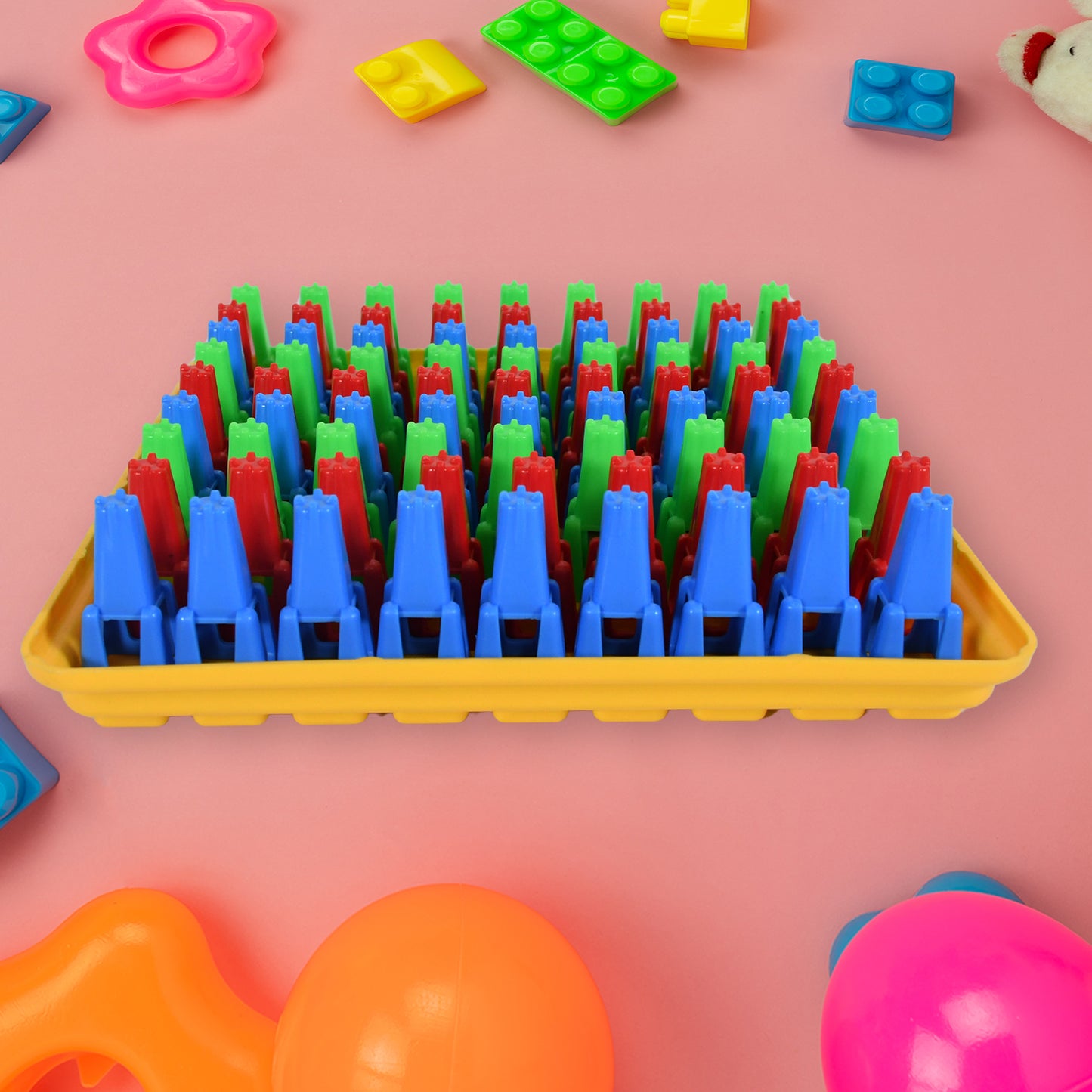 Plastic Color Crush Game Board A Puzzle Game Challenges Educational Board Games Game For Kids  Adults Birthdaygift(1 Set) - Happy Price - Image 4