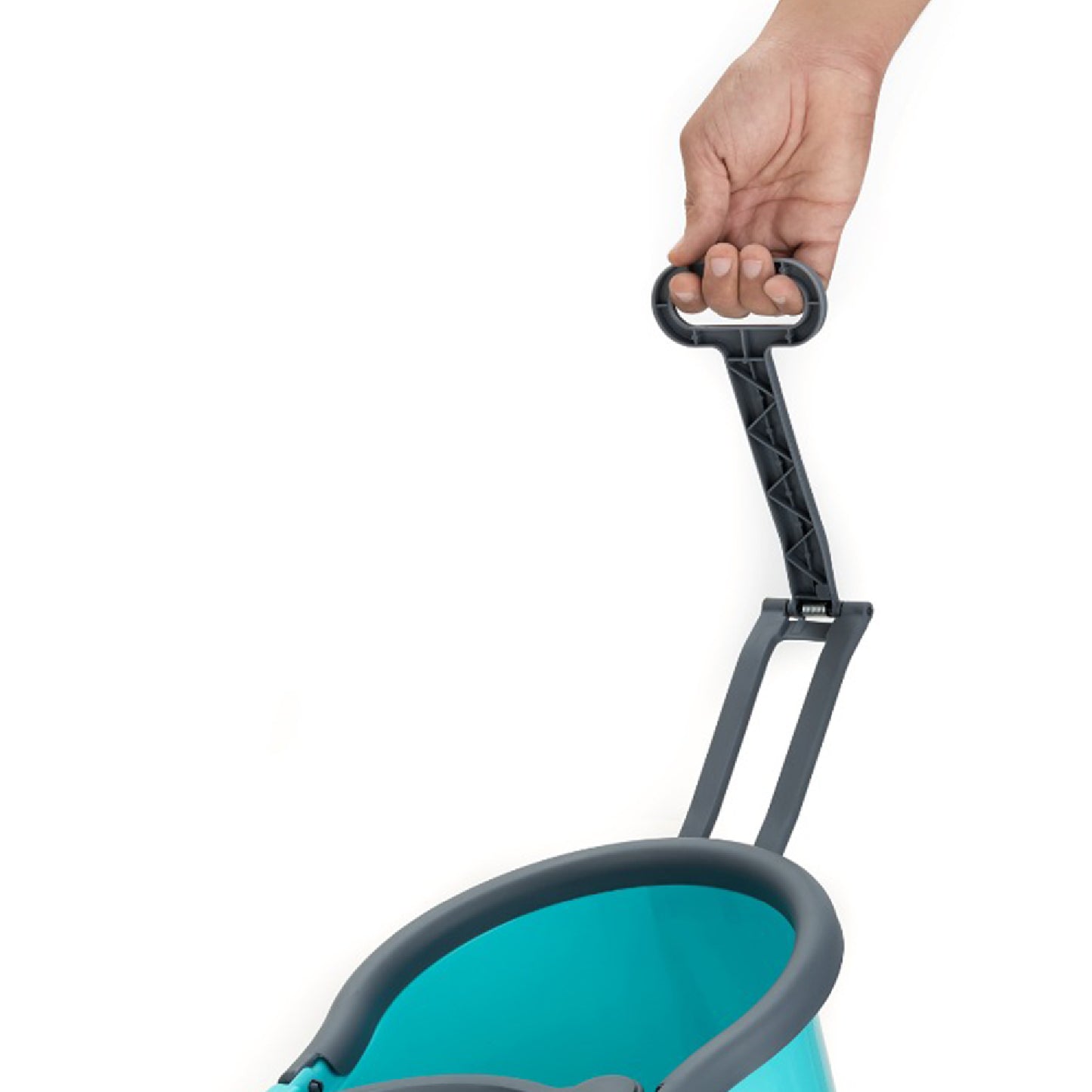 Quick Spin Mop With Steel Spin Bucket Floor Cleaning Easy Wheels  Big Bucket Floor Cleaning Mop With Bucket - Happy Price - Image 4