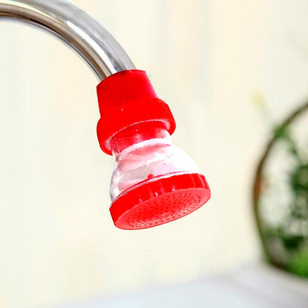 Big Plastic 360-degree Shower Head Faucet - Happy Price - Image 4