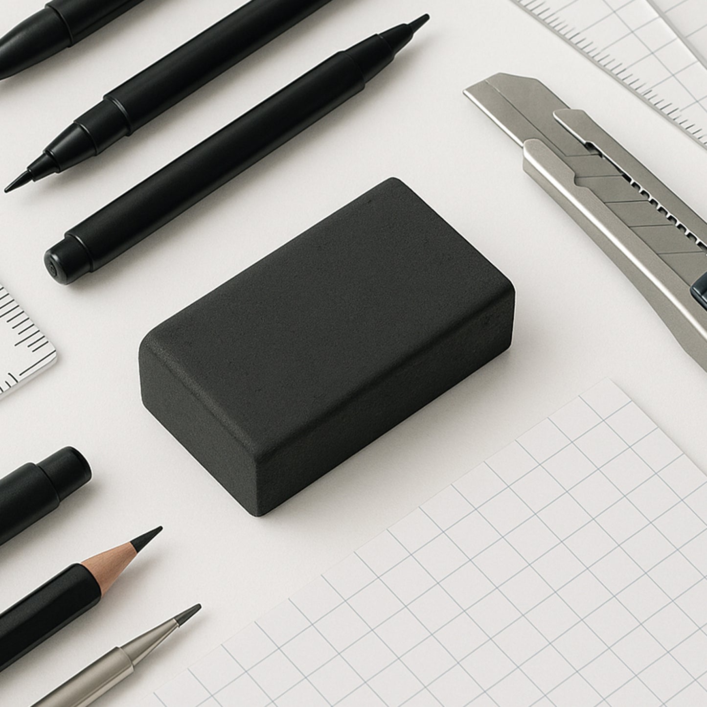 Fancy  Stylish Eraser (30 Pc  Mix Design) - Happy Price - Image 4