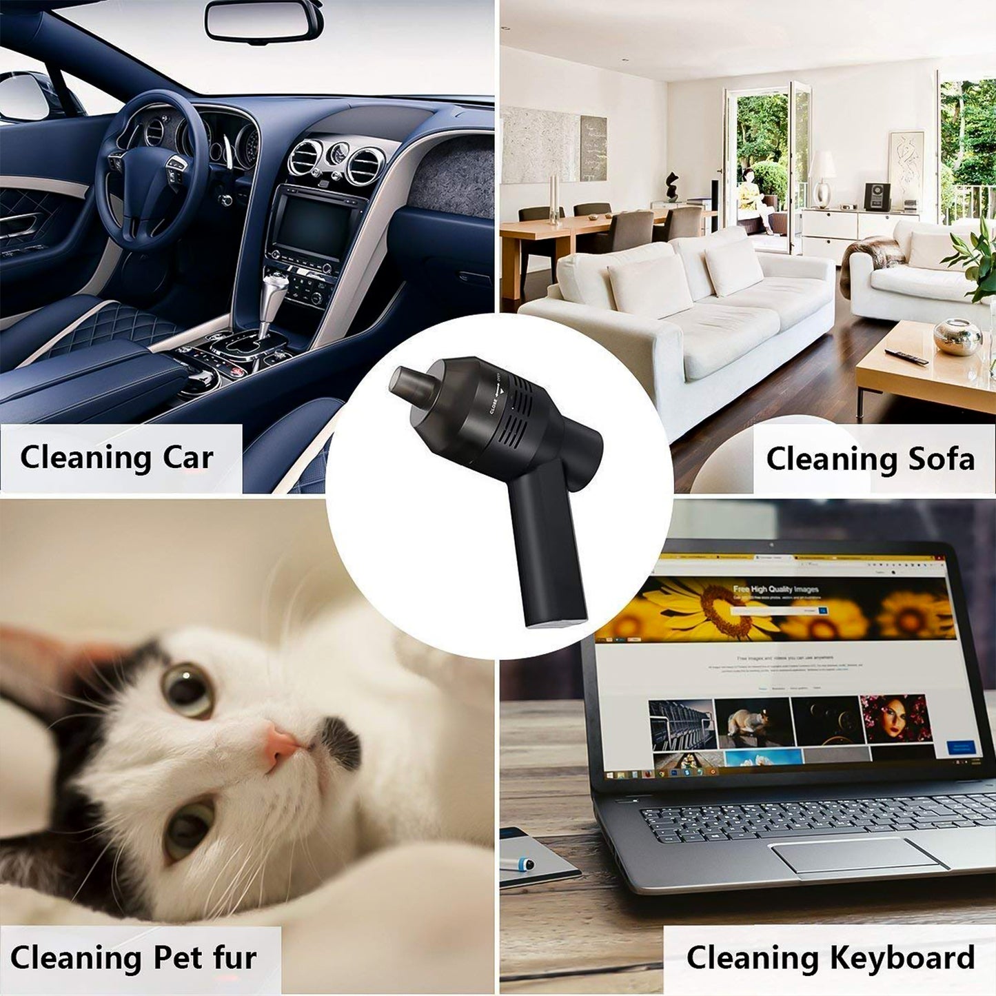 Mini Portable USB Vacuum Cleaner for Desks & Keyboards (1 Pc) - Happy Price - Image 5