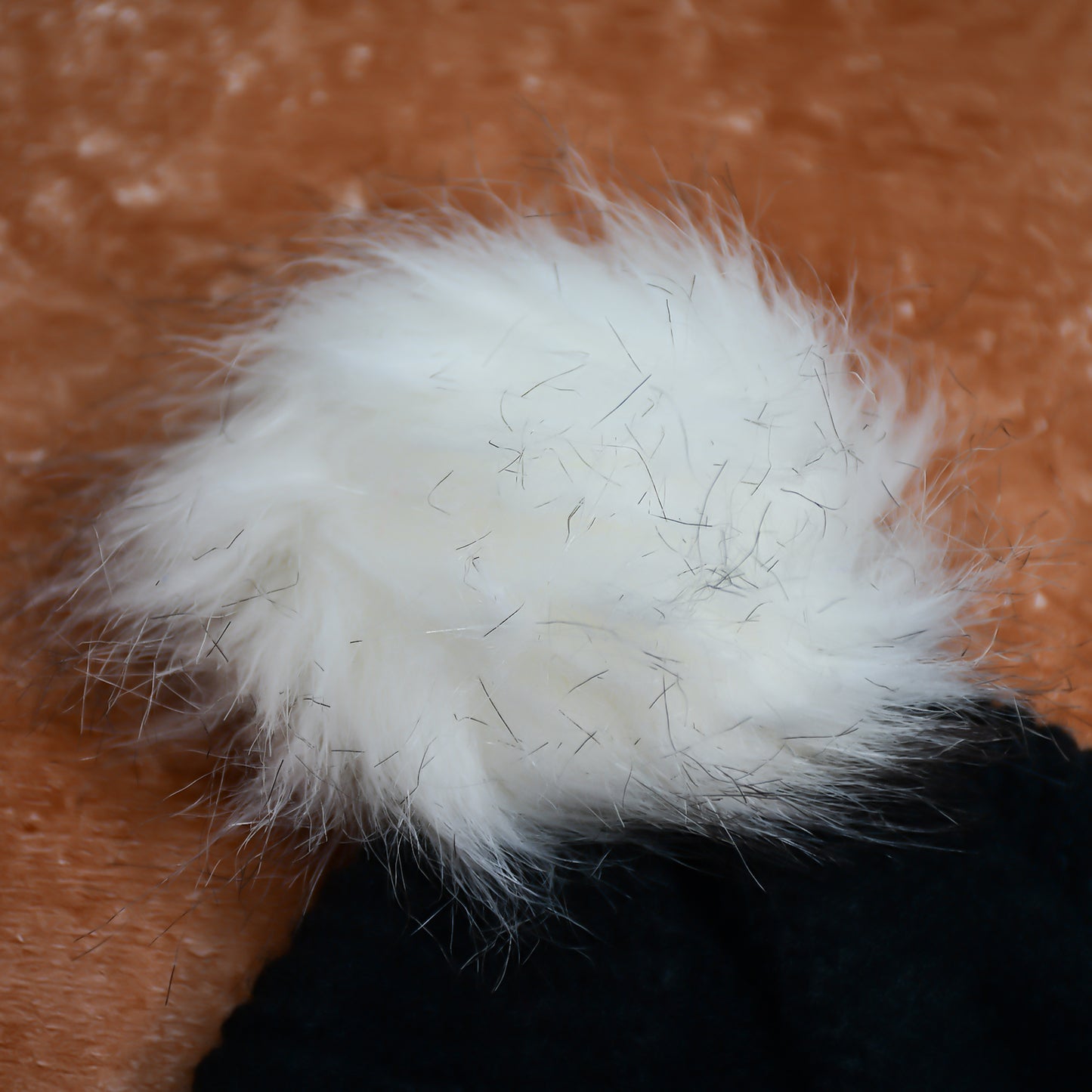 Mens And Womens Skull Slouchy Winter Woolen Knitted Black Inside Fur Beanie Cap. - Happy Price - Image 2