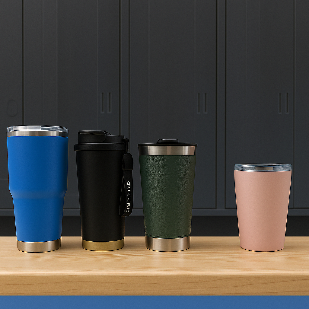 Assorted Travel Tumbler Cup - 1 Pc Mixed Design
