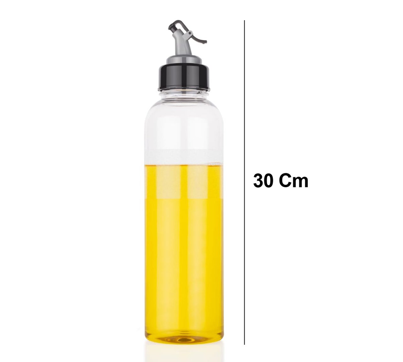 Oil Dispenser Transparent Plastic Oil Bottle   1 Liter - Happy Price - Image 6