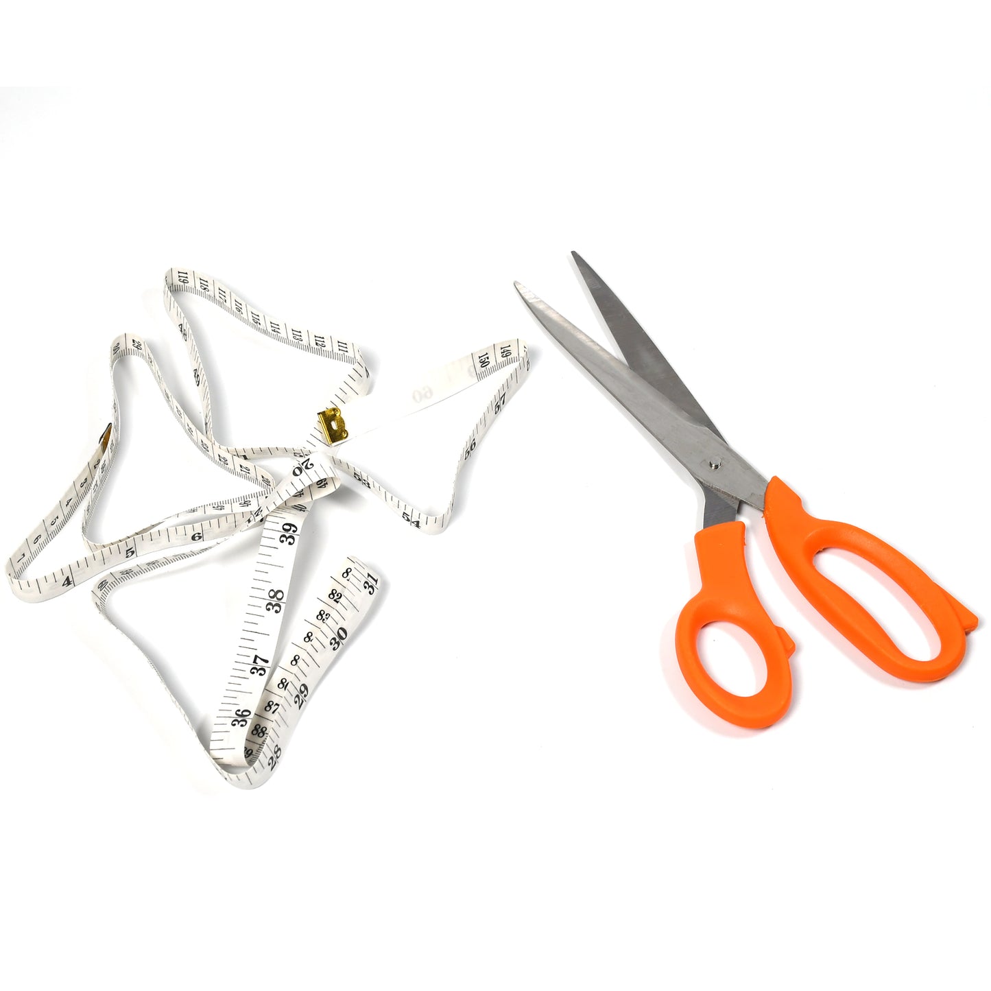 Tailor Scissors And Measuring Tape High Quality Scissor With Flexible Measuring Tape For Tailor  Home Use Scissor - Happy Price - Image 7