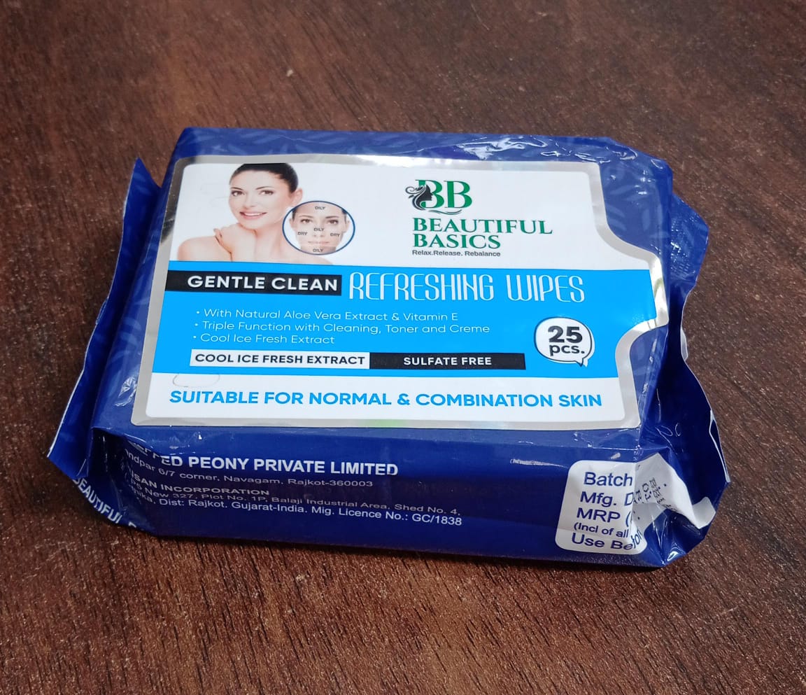 Refreshing Wet Wipes For Face  Facial Cleansing  Refreshing  Skin Hydration Soothing For Skin  Ph Balance  Alcohol Free  Nourishing With Fruit Extract  25 Wipes - Happy Price - Image 7