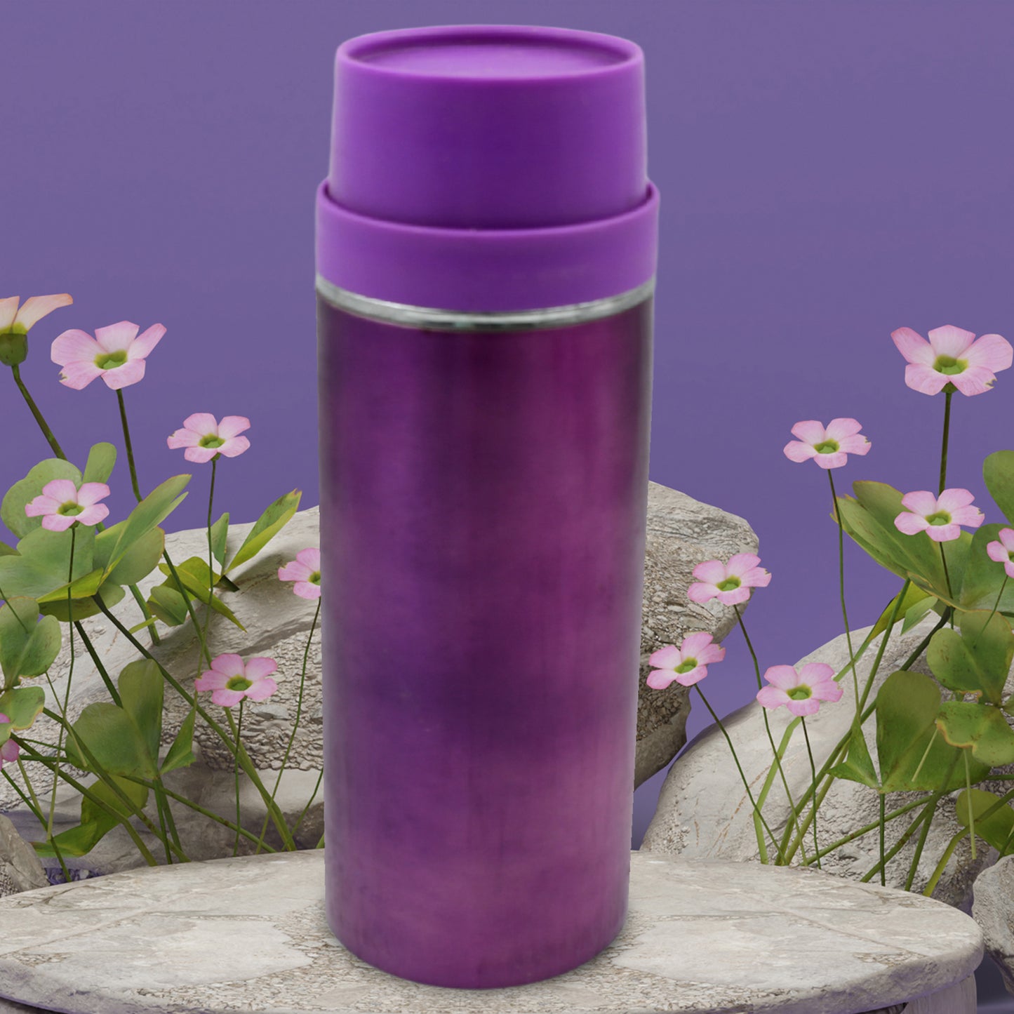 Stainless Steel Water Bottle Leak Proof Rust Proof Hot  Cold Drinks Gym Sipper Bpa Free Food Grade Quality Steel Fridge Bottle For Office  Gym  School (500 Ml Approx) - Happy Price - Image 2