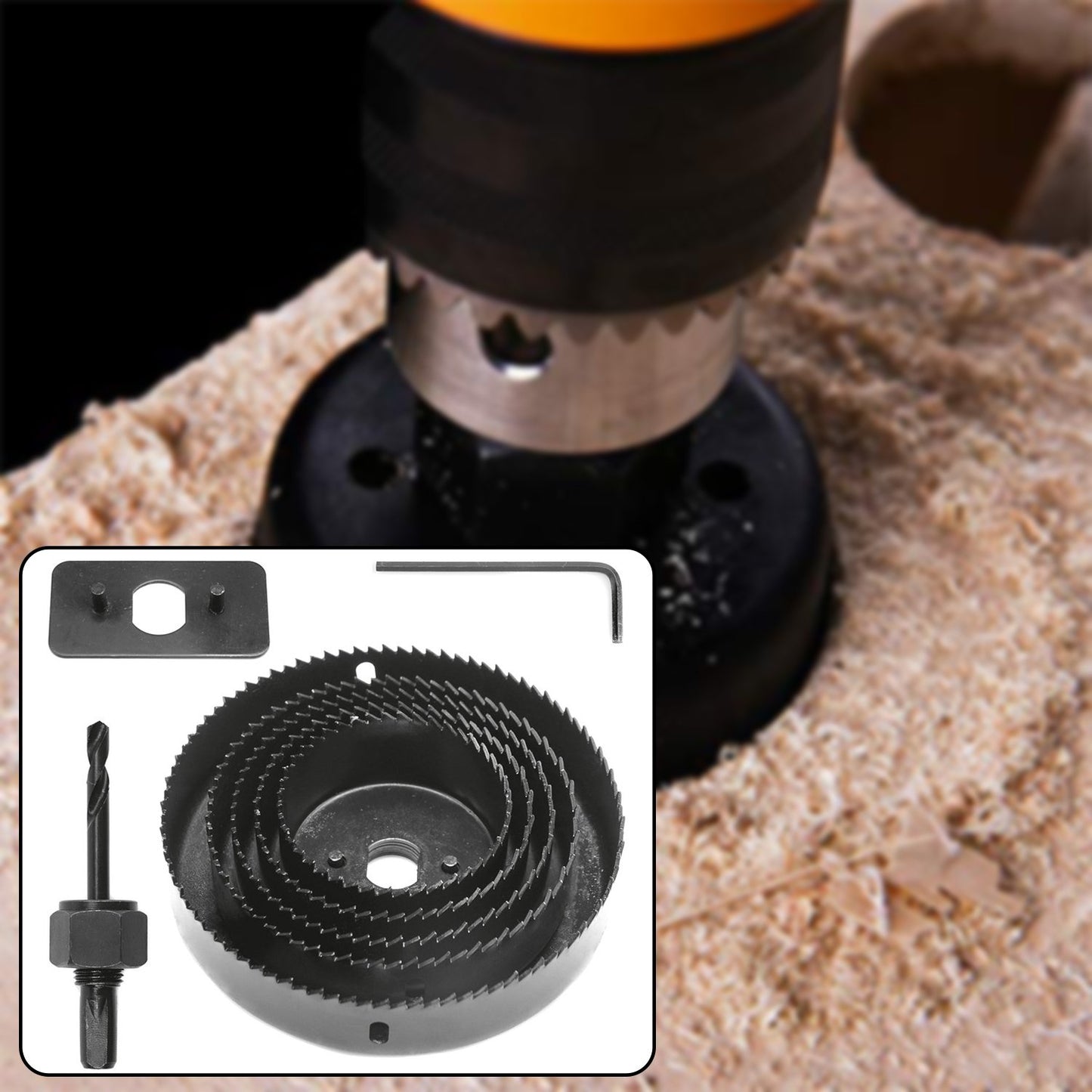 8pc Hole Saw Set - Happy Price - Image 3