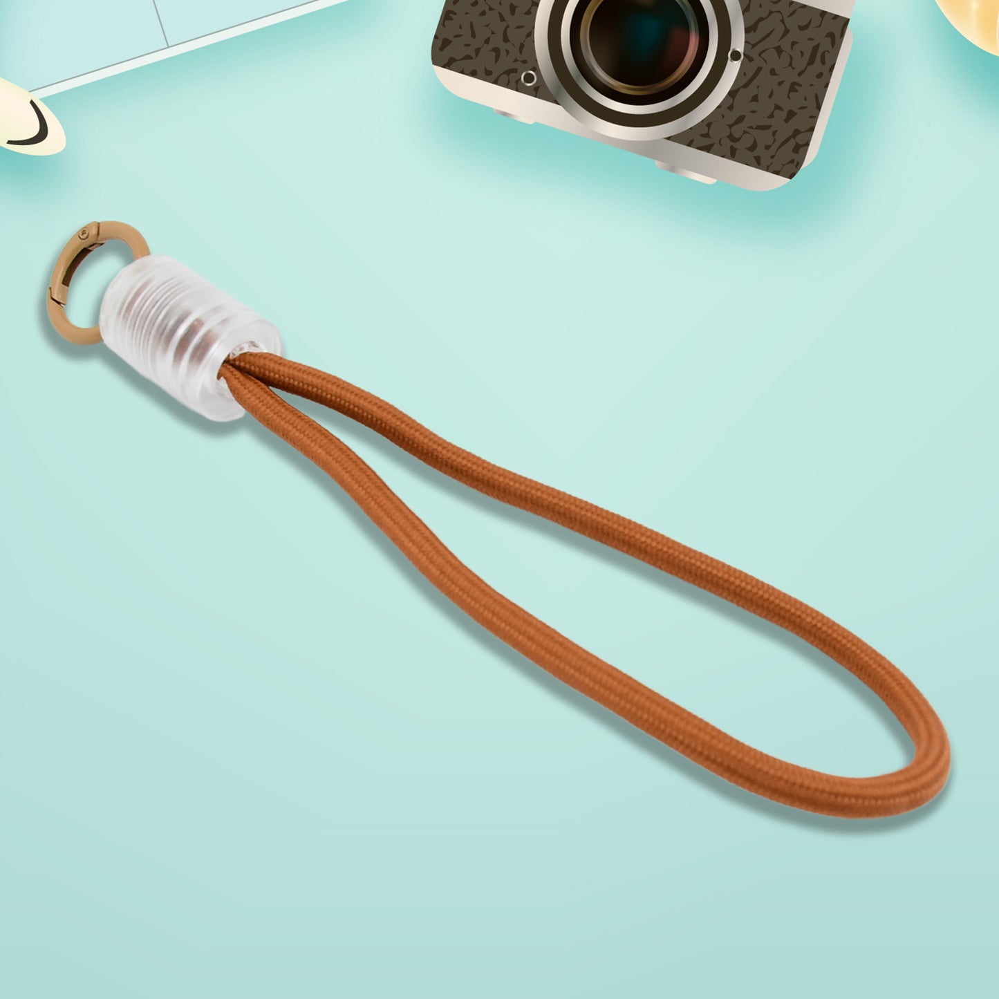 Multipurpose Hand Wrist Strap Lanyardwith Cellphone Phone Strap (1 Pc  7.5 Inch  Multicolor) - Happy Price - Image 5