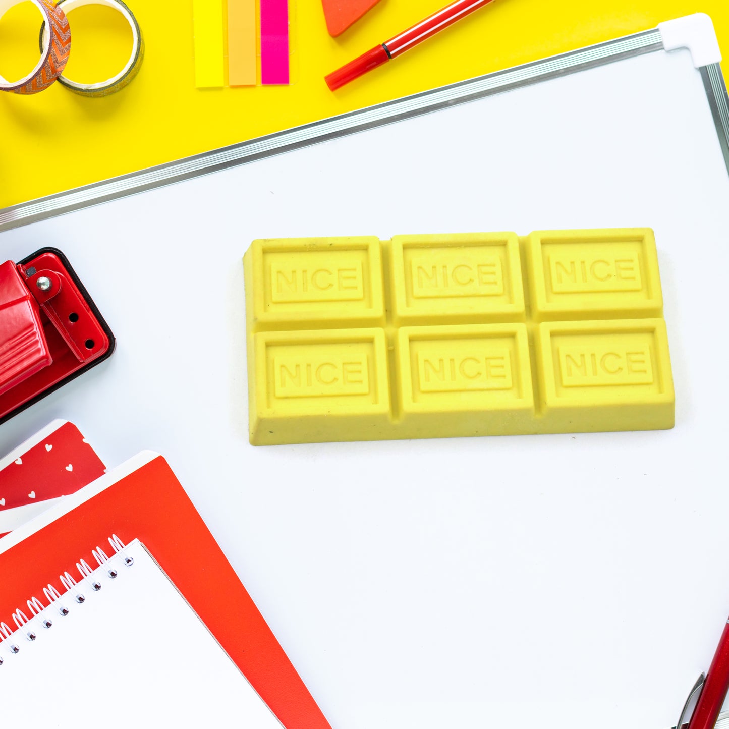 4343 Chocolate Shaped Erasers Soft Pencil Erasers Supplies For Office School Students Drawing Writing Classroom Rewards For Return Gift Birthday Party School Prize - Happy Price - Image 3