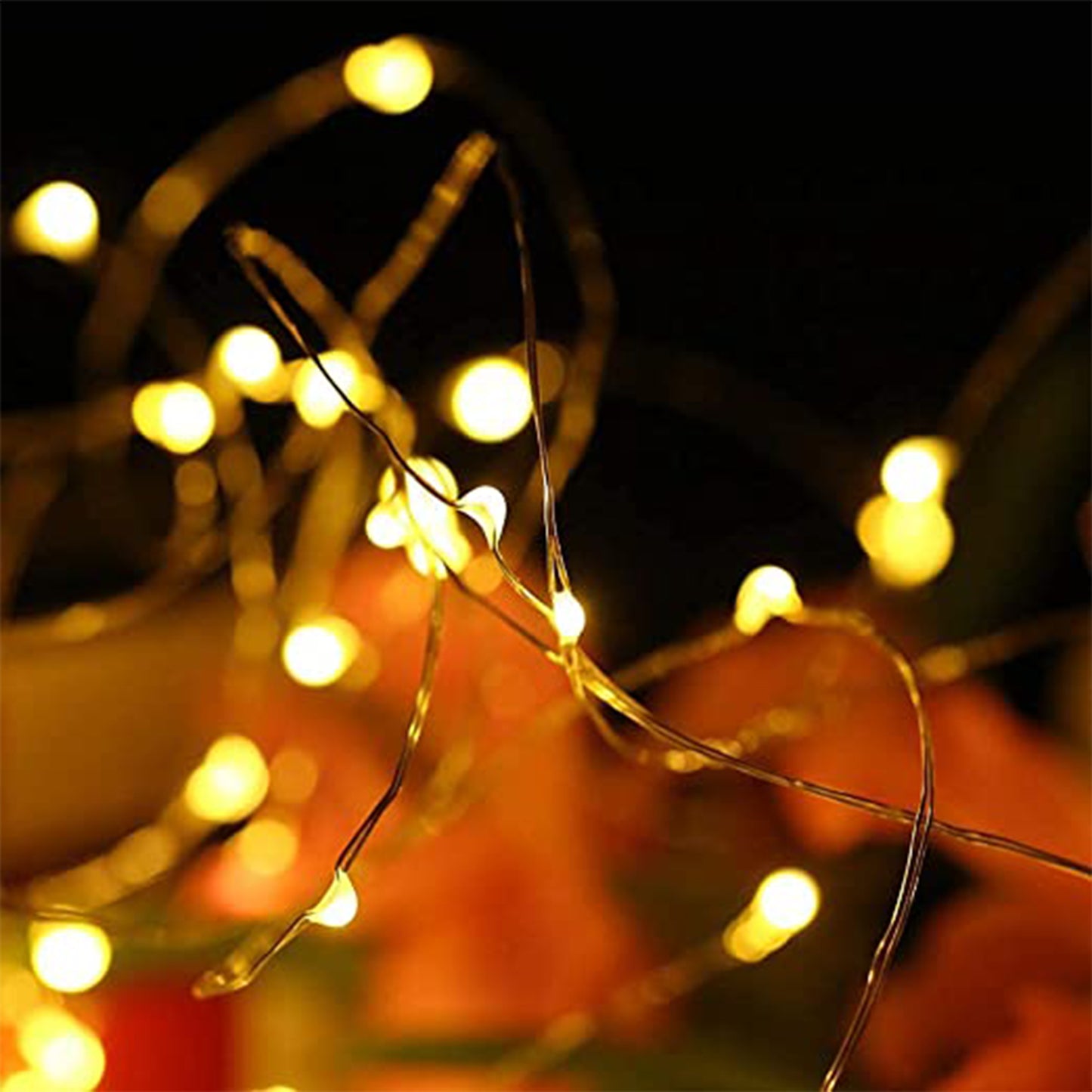 20 LED Copper Wire Cork Lights for Bottles, Battery Operated Fairy String Lights