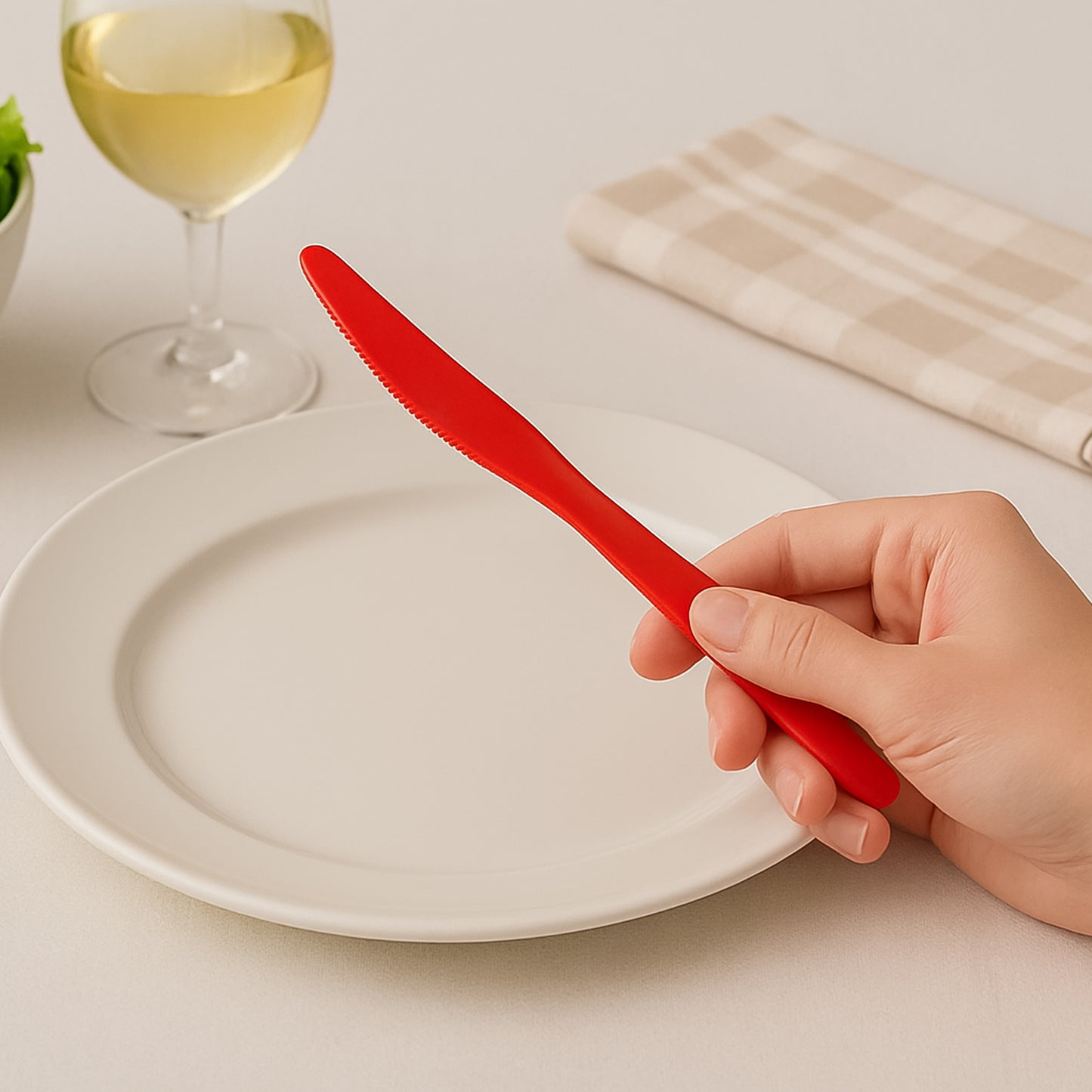 Reusable Lightweight Food-grade Knives (10 Pc) - Happy Price - Image 3