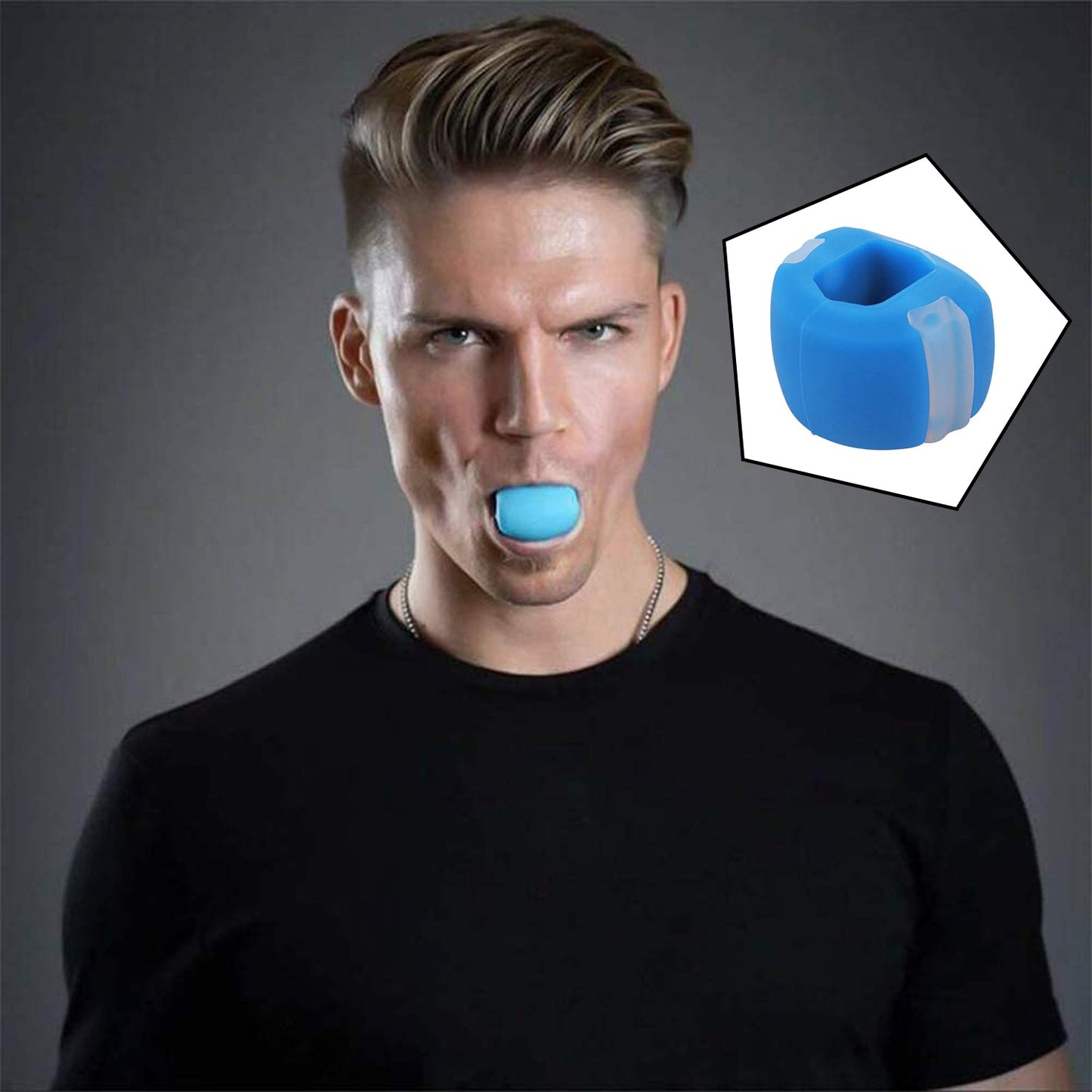 Cn Mix Jaw Exerciser Used To Gain Sharp And Chiselled Jawline Easily And Fast. - Happy Price - Image 4