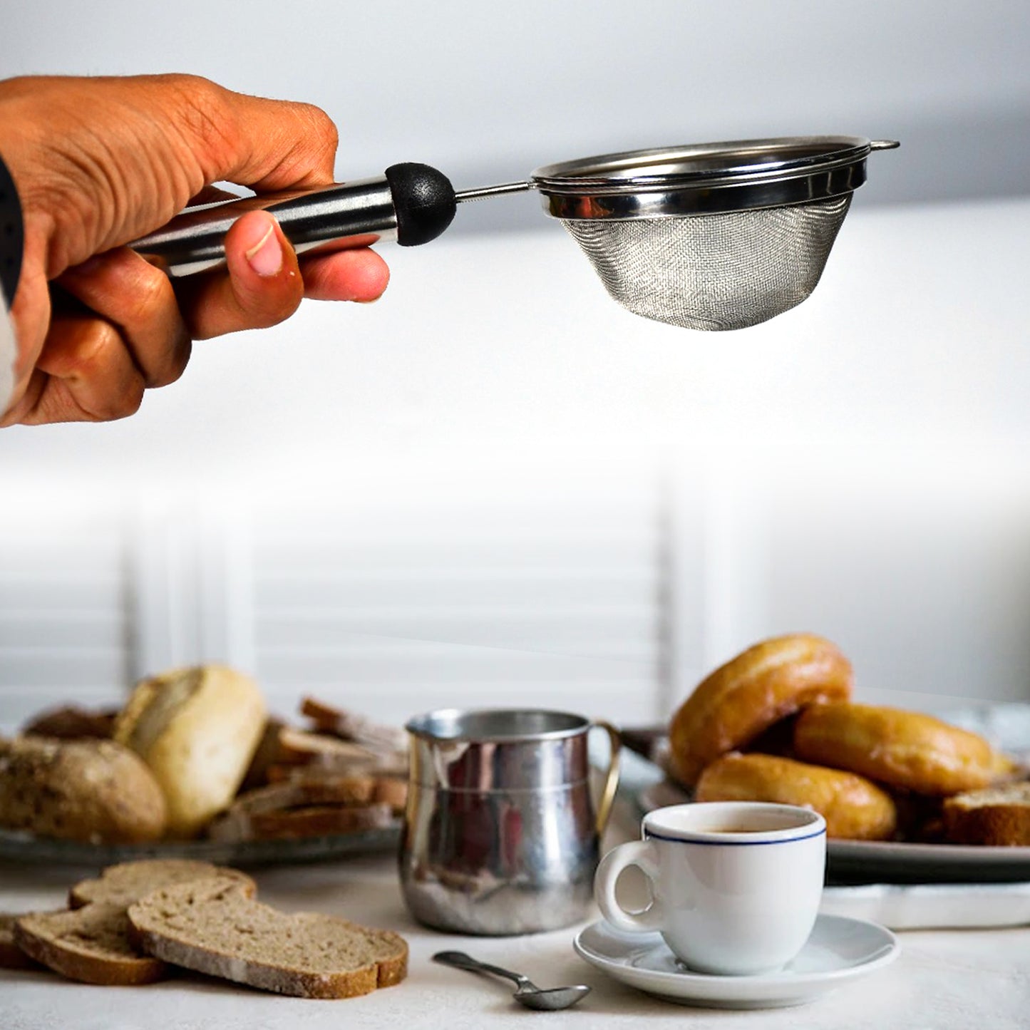 Stainless Steel Soup Juicetea Strainer - Happy Price - Image 3