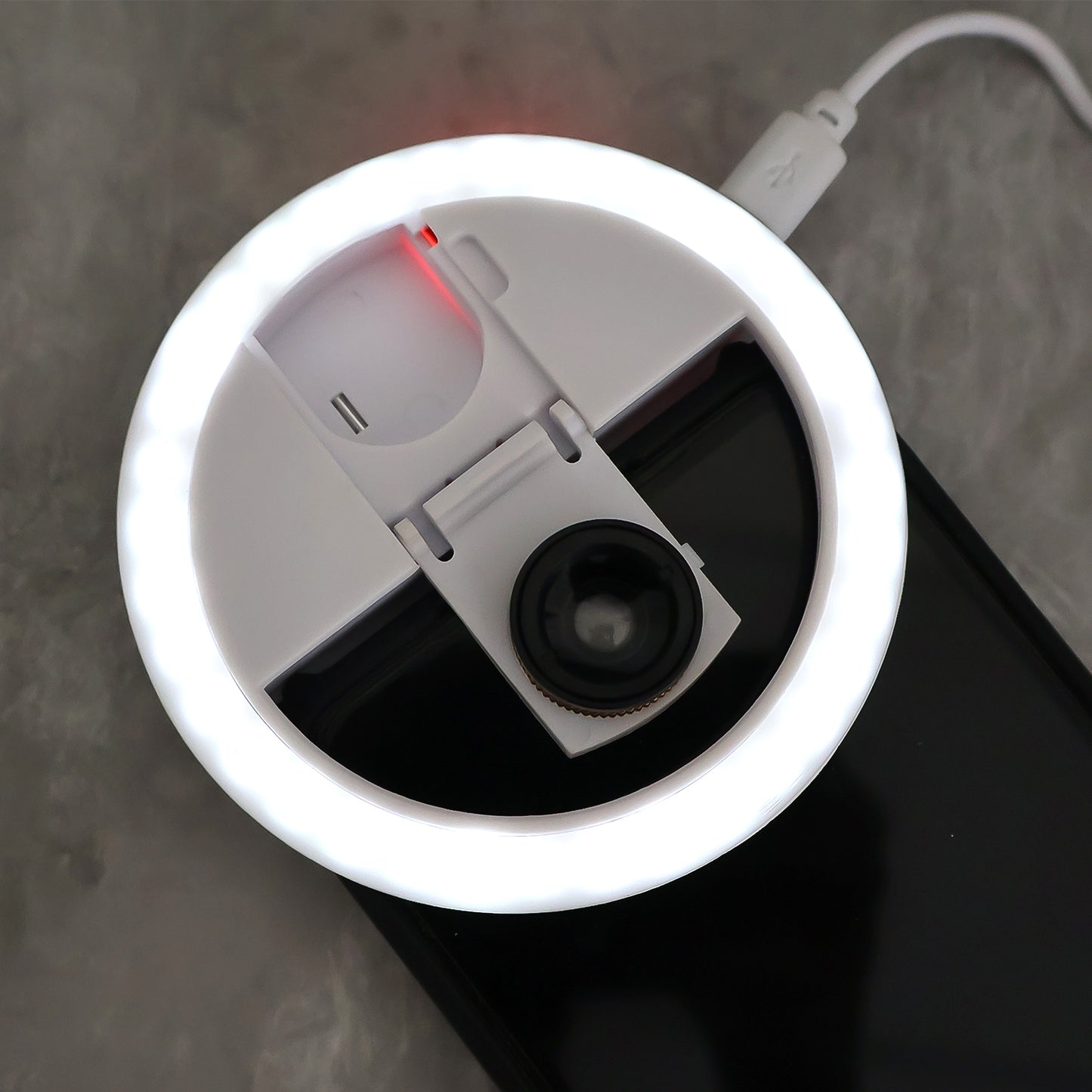 Selfie Flash Ring Light With 3 Level Of Brightness (1 Pc) - Happy Price - Image 5