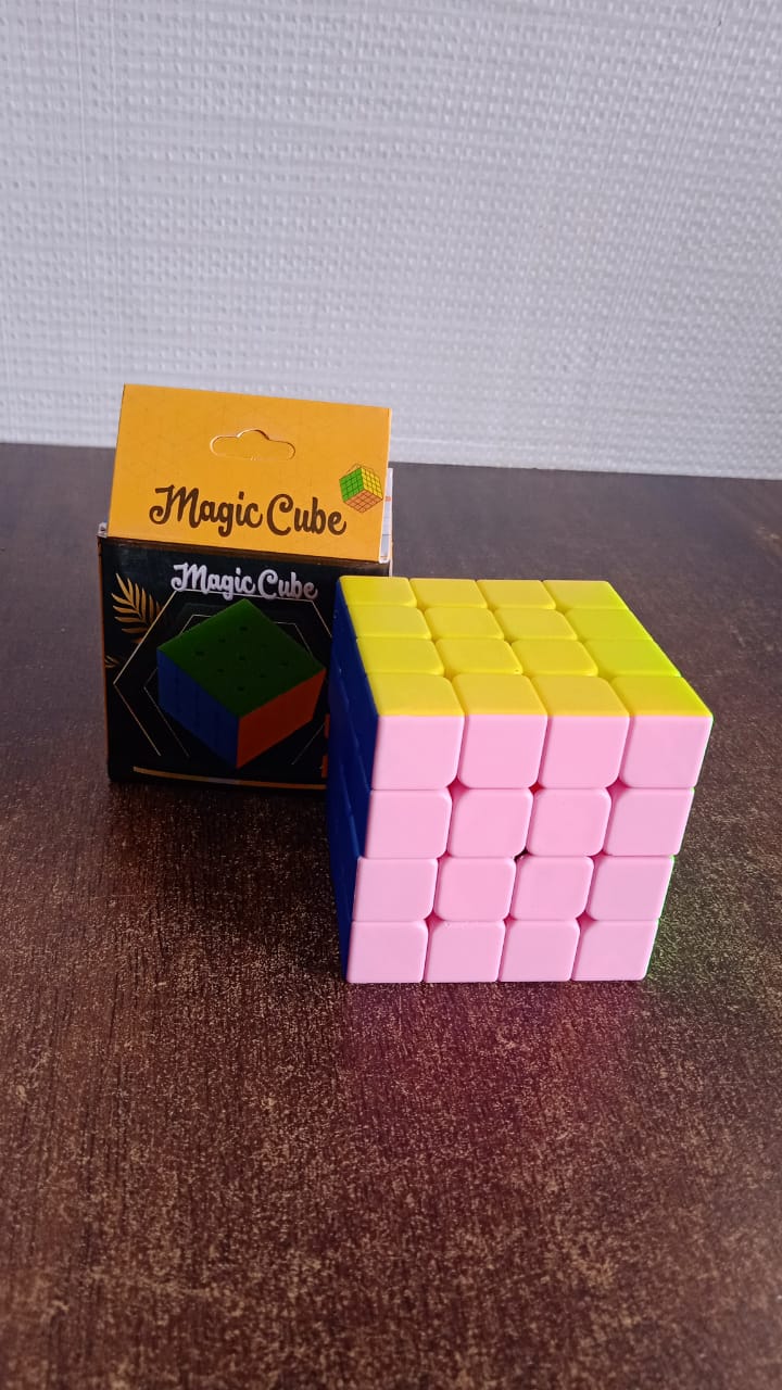 4x4 Magic Speed Cube Puzzle For Kids  Adults (1 Pc) - Happy Price - Image 6
