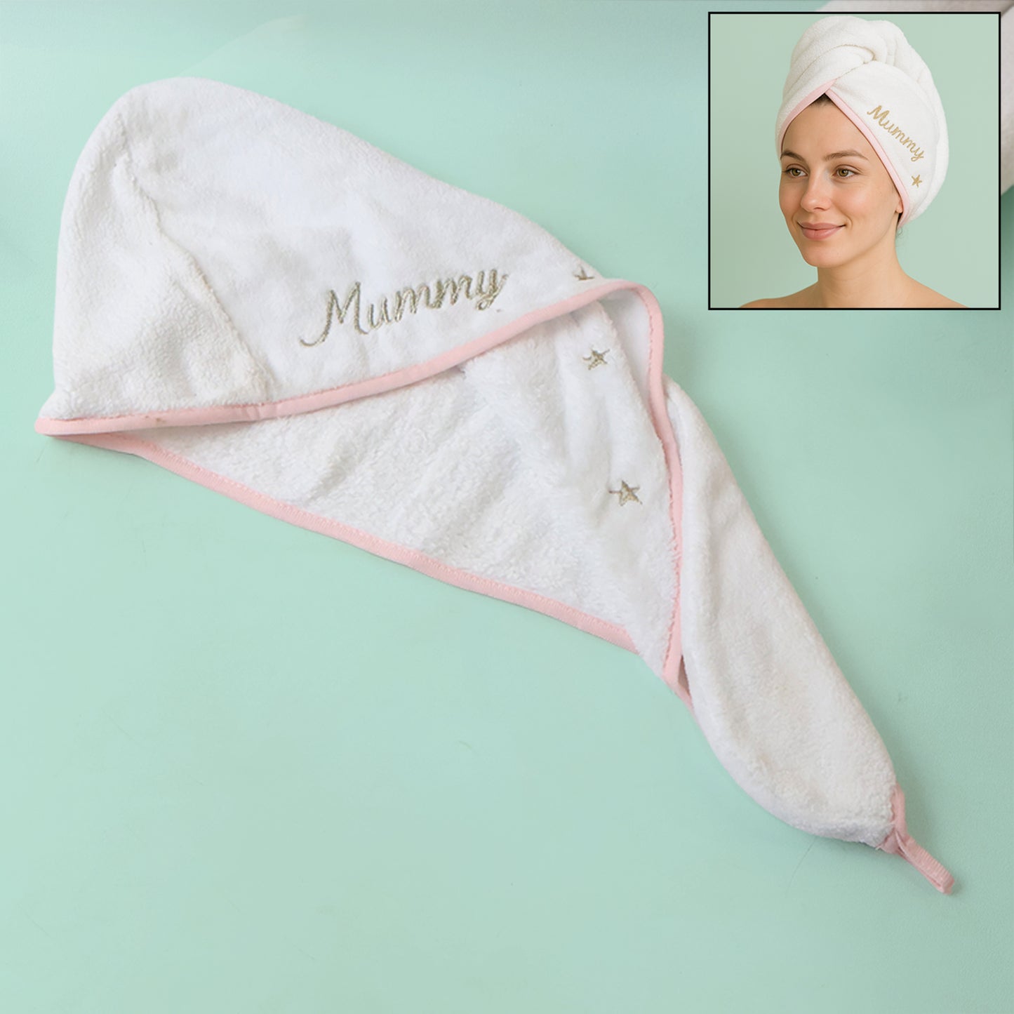 Luxury Microfiber Hair-drying Towel Wrap (1 Pc) - Happy Price - Image 3