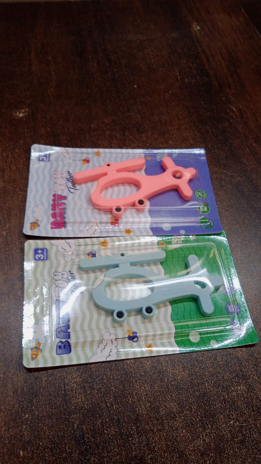 Silicone Helicopter Shape Teether For Baby (1 Pc  Mix Color) - Happy Price - Image 7
