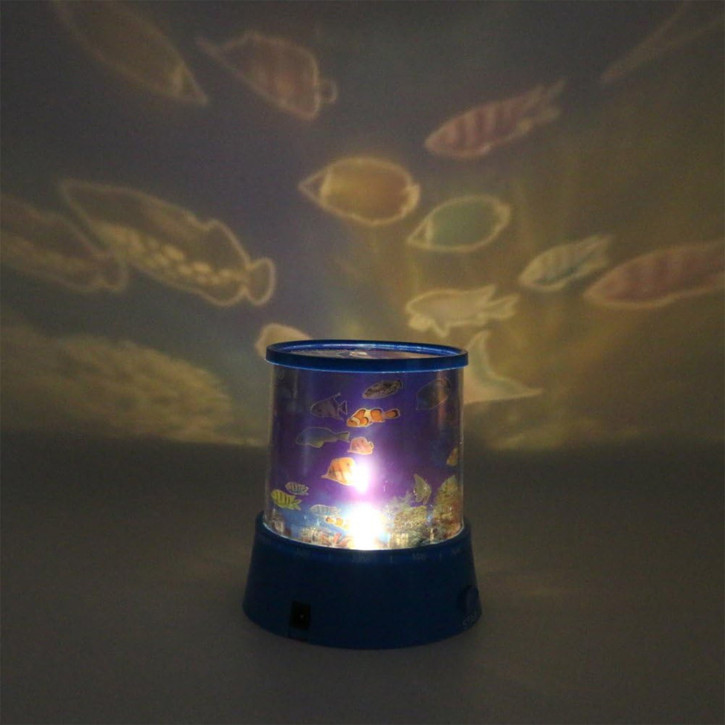 Led Projector Night Light Amazing Lamp 3 Battery Operated Lamps Rotation With The Music Function Master For Kids Bedroom Home Decoration Nightromantic Gift (Battery Not Included  1 Pc) - Happy Price - Image 3