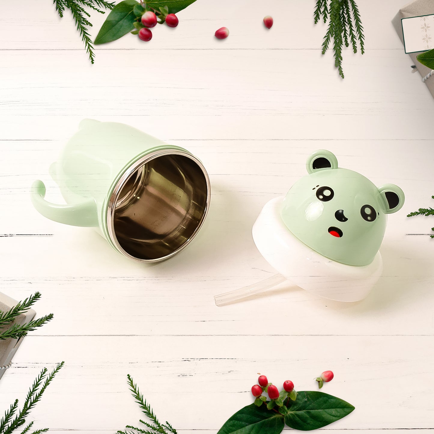 Apex Sipper Baby Cup Training Cup With Handles  Spill Proof  Leak Proof (300 Ml Approx) - Happy Price - Image 5