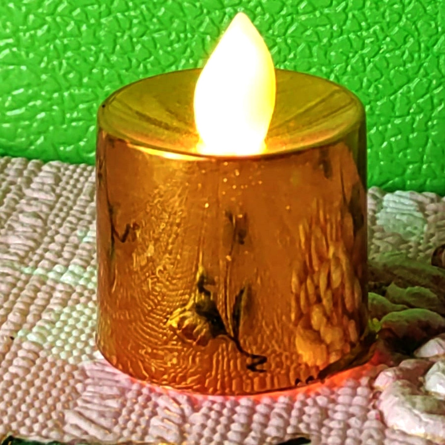 LED Diya Tea Lights - 6 Pcs Set, Flameless Electric Candles for Home Decor - Happy Price - Image 3