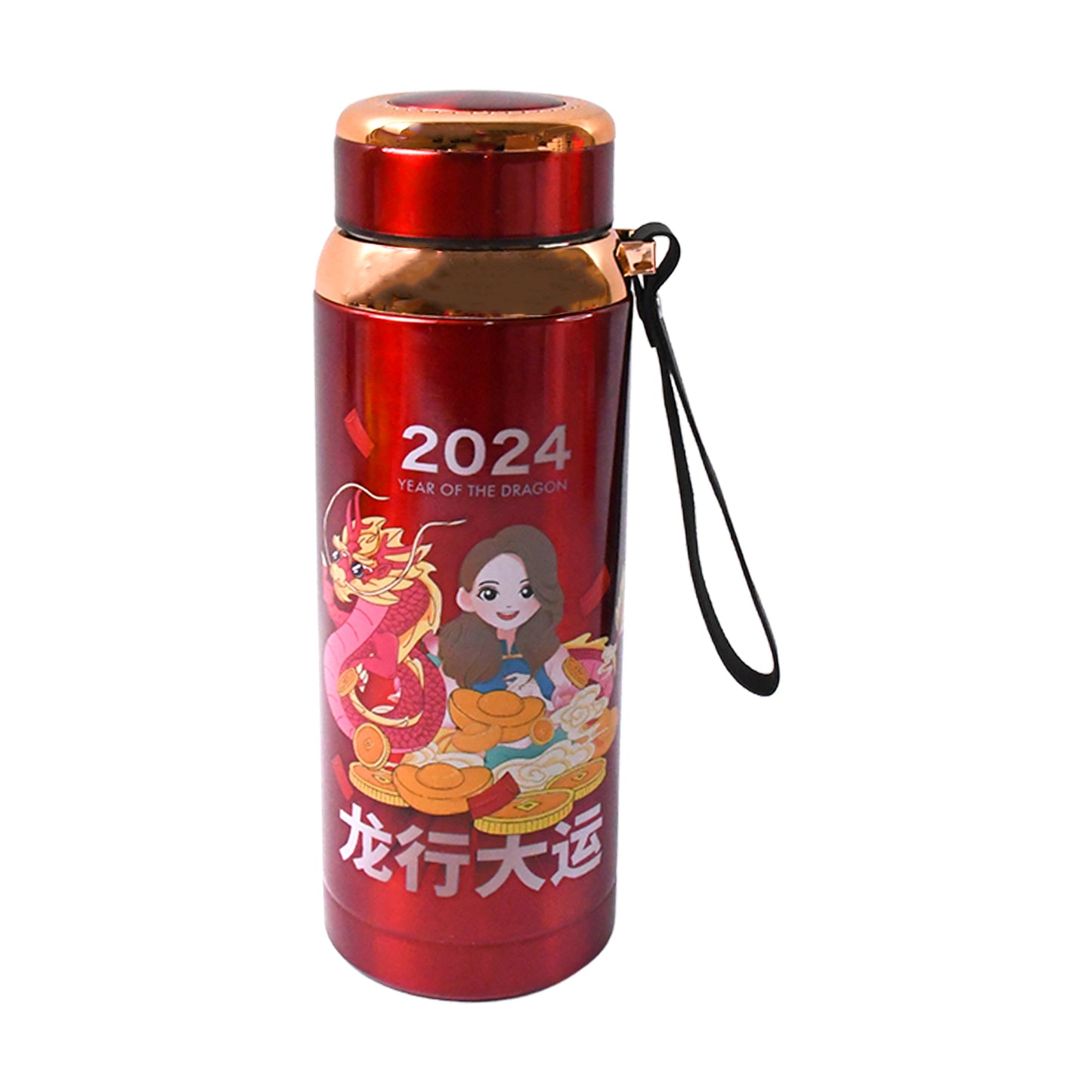Printed Vacuum Insulated Water Bottle (1pc  800 Ml) - Happy Price - Image 5