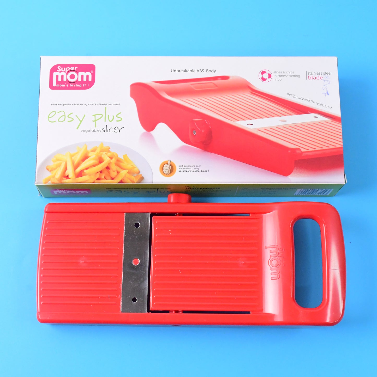 Easy Plus Vegetable Slicer (1 Pc) - Adjustable Stainless Steel Blade - Happy Price - Image 7