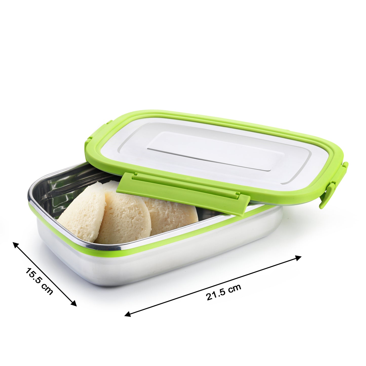 Ganesh Junior Stainless Steel Lunch Pack For Office  School Use - Happy Price - Image 3